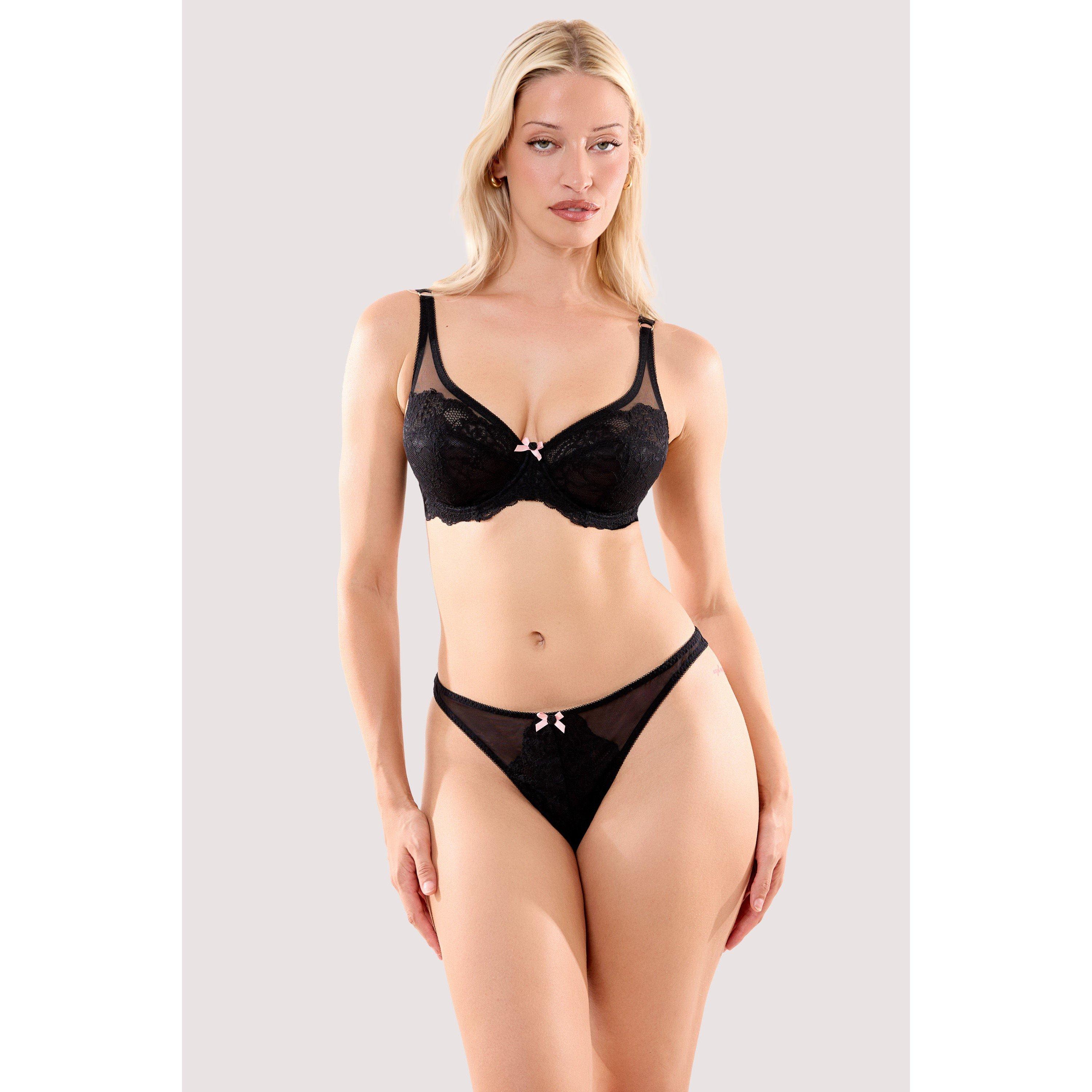 Black - Playful Promises - Stephanie Black Lace Brief - 4