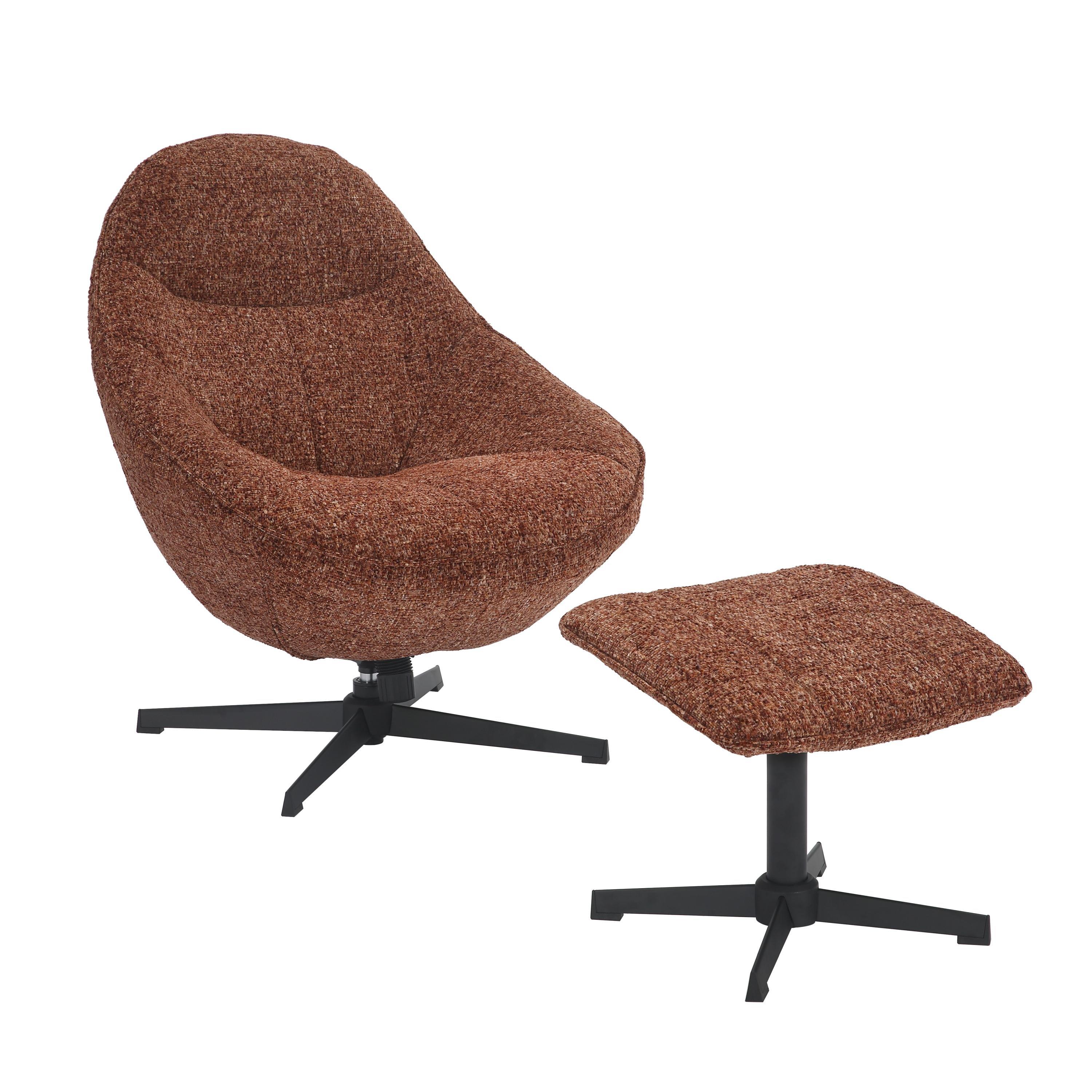 Copper Blush - Shankar - Serene Lounge Chair - 1