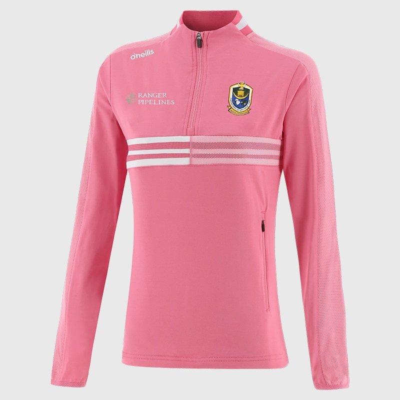 Pink/Pink/White - ONeills - Roscommon Nepal Half Zip Top Girls