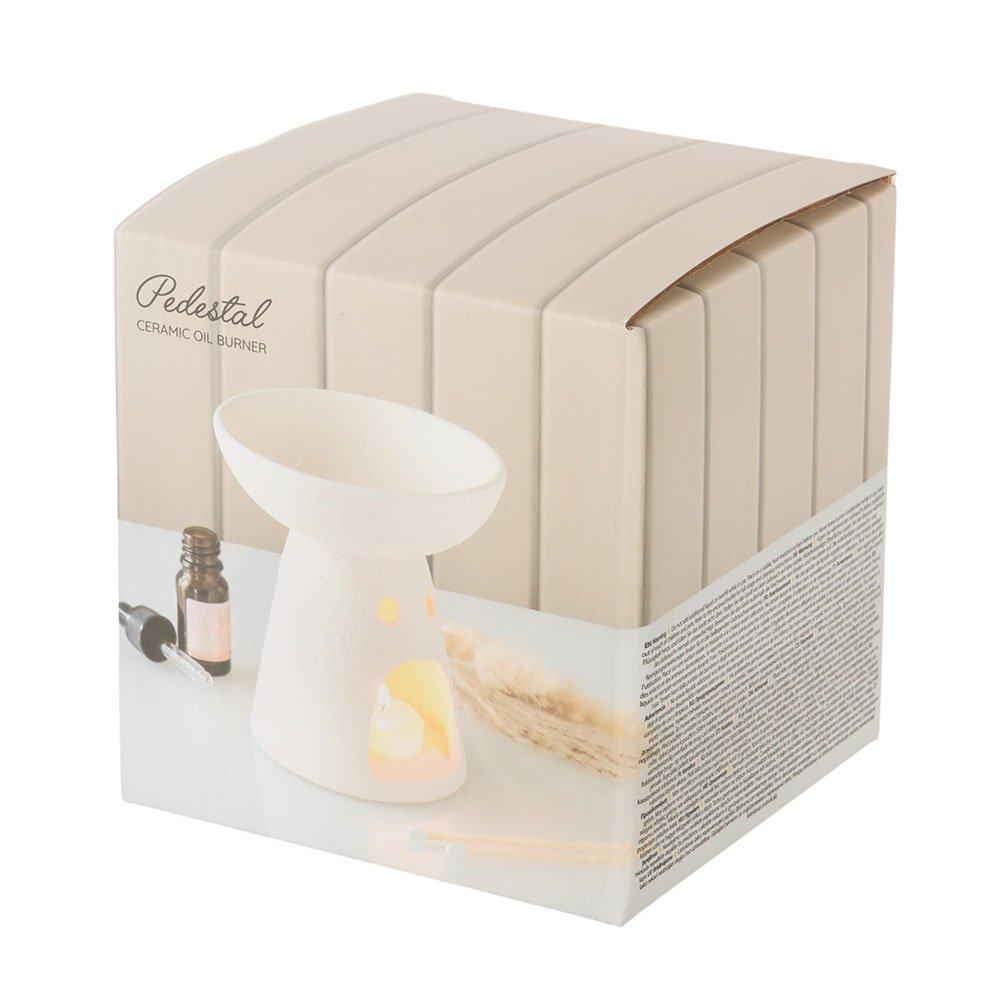 White - Something Different - Pedestal Oil Burner - 5