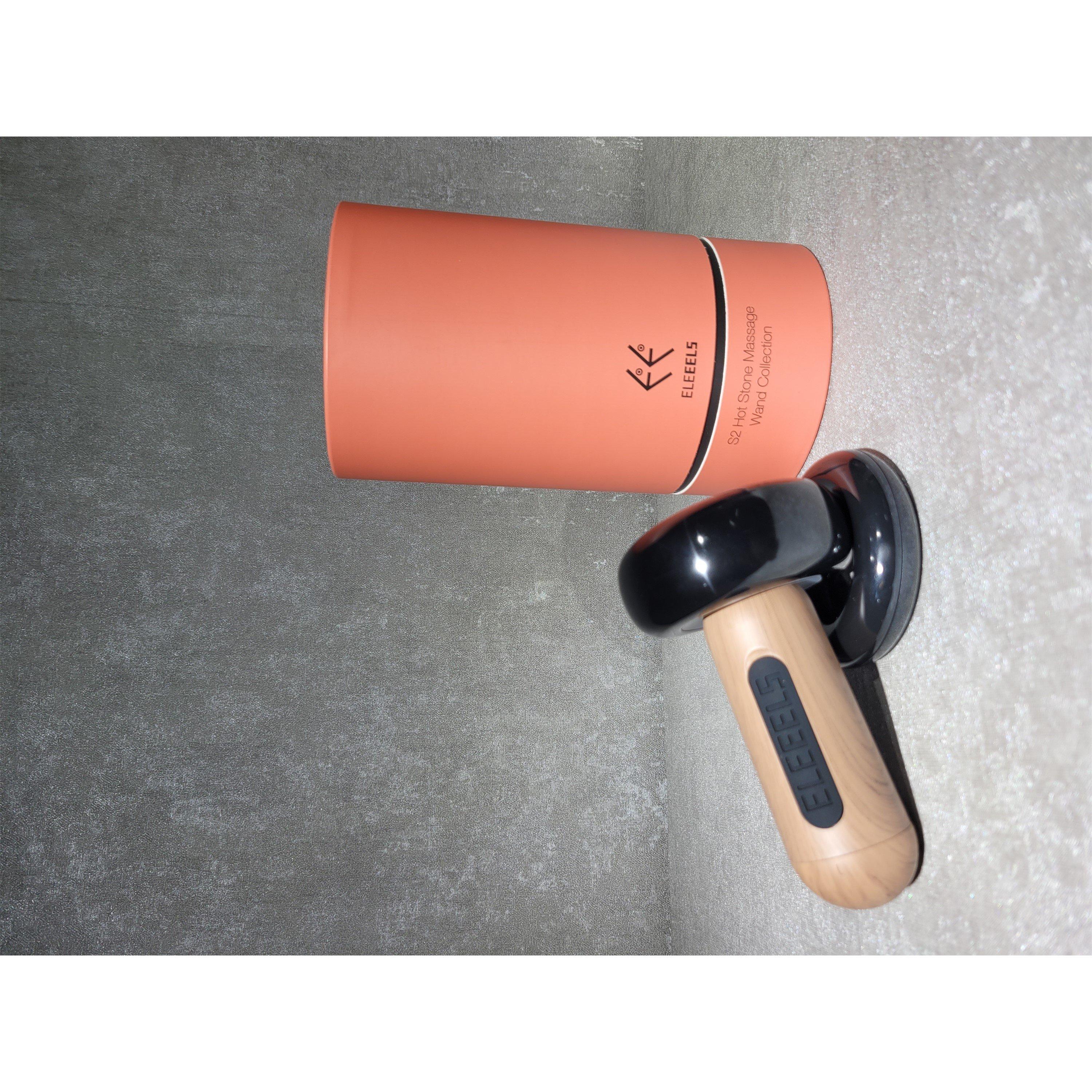 Black - ELEEELS - Eleeels S2A Flat Hot Stone Massage Wand - 3