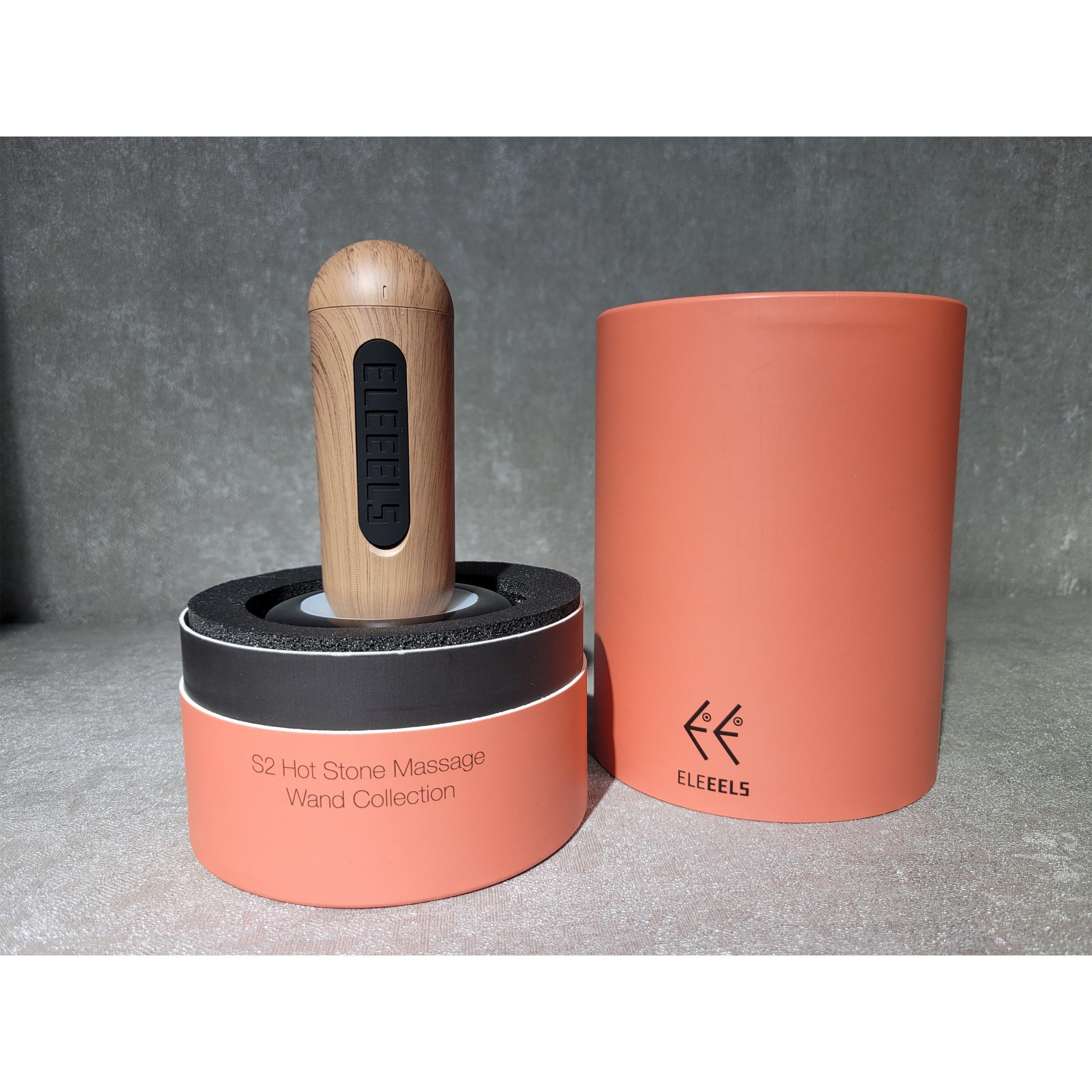 Black - ELEEELS - Eleeels S2A Flat Hot Stone Massage Wand - 4