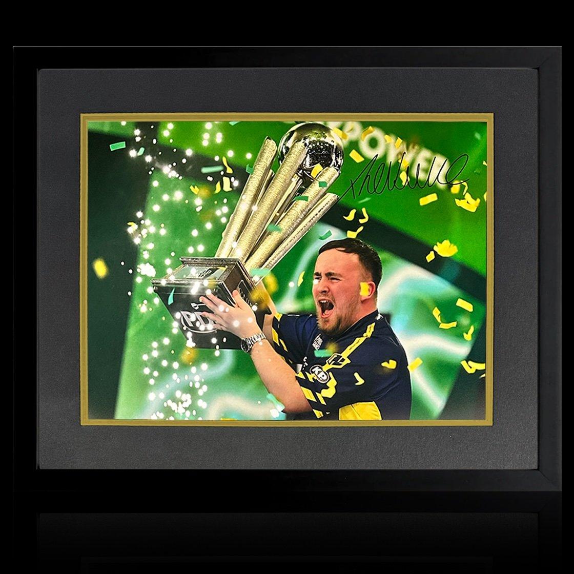 Purple - The Fan Cave - Luke Littler Signed 2025 World Champion Image - 1