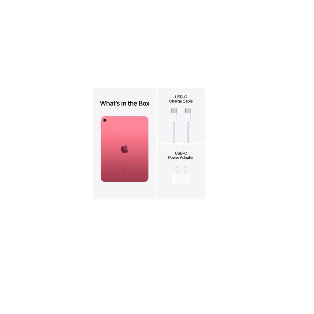 Pink - Apple - Apple 10th Gen 10.9 inch iPad Wifi + Cellular 64GB - 3