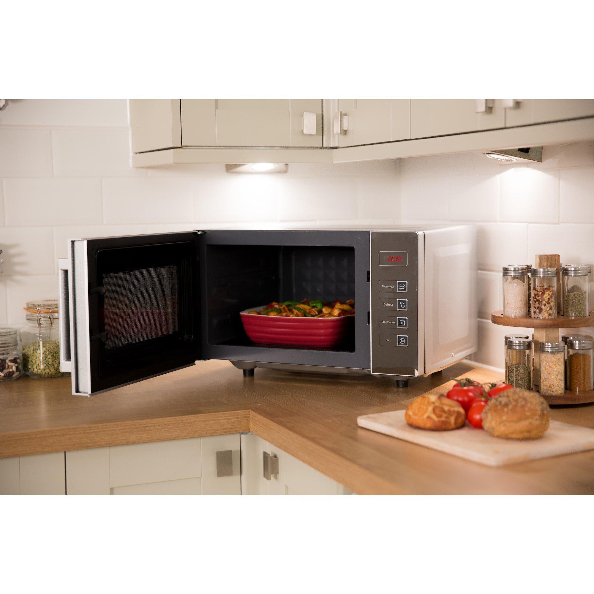 Silver - Russell Hobbs - Russell Hobbs RHEM2301S Easi 23 Litre Microwave - 4