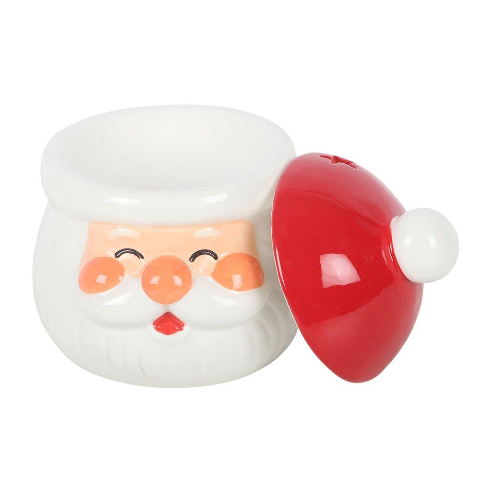 White - Something Different - Jolly Santa Christmas Oil Burner and Wax Warmer - 4