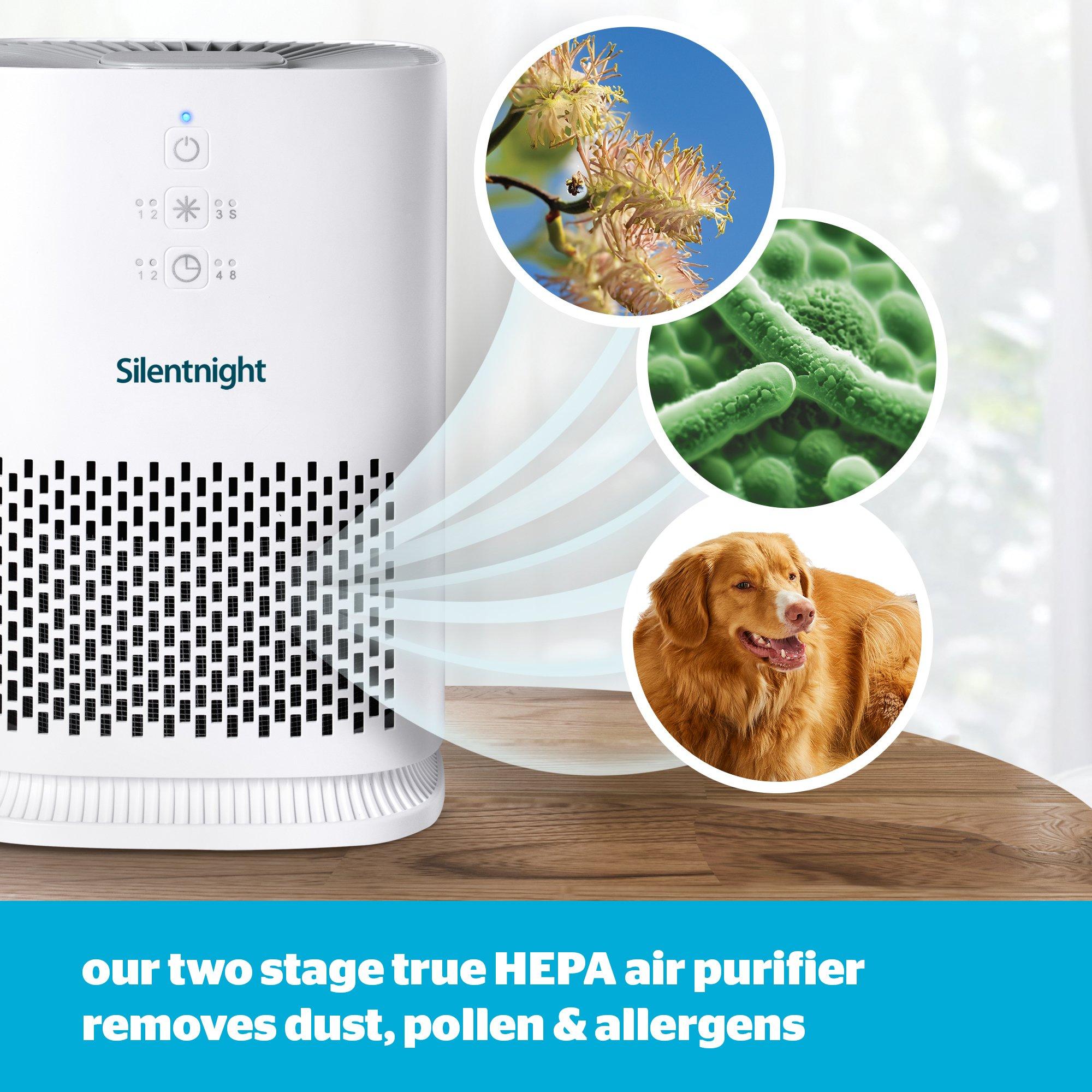 White - Silentnight - Air Purifier - 4