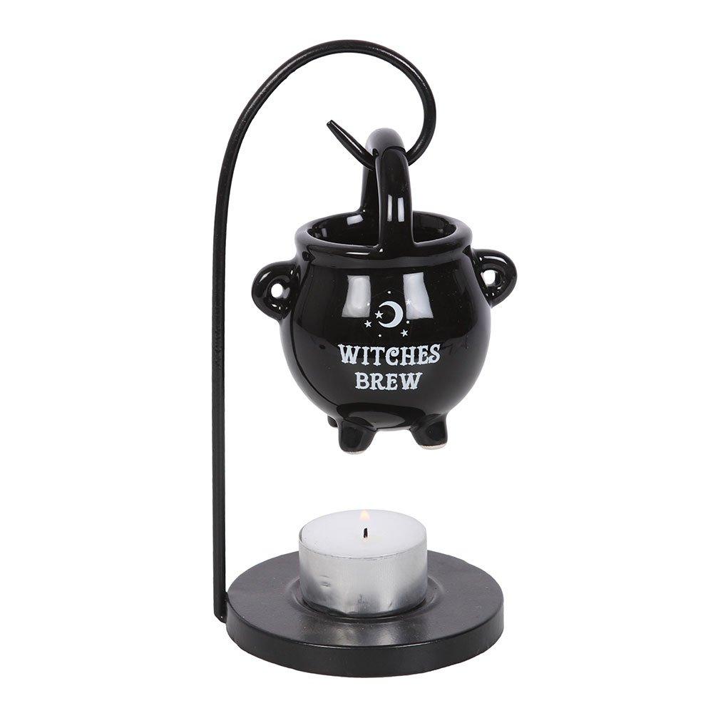 White - Something Different - Witches Brew Hanging Cauldron Oil Burner - 2