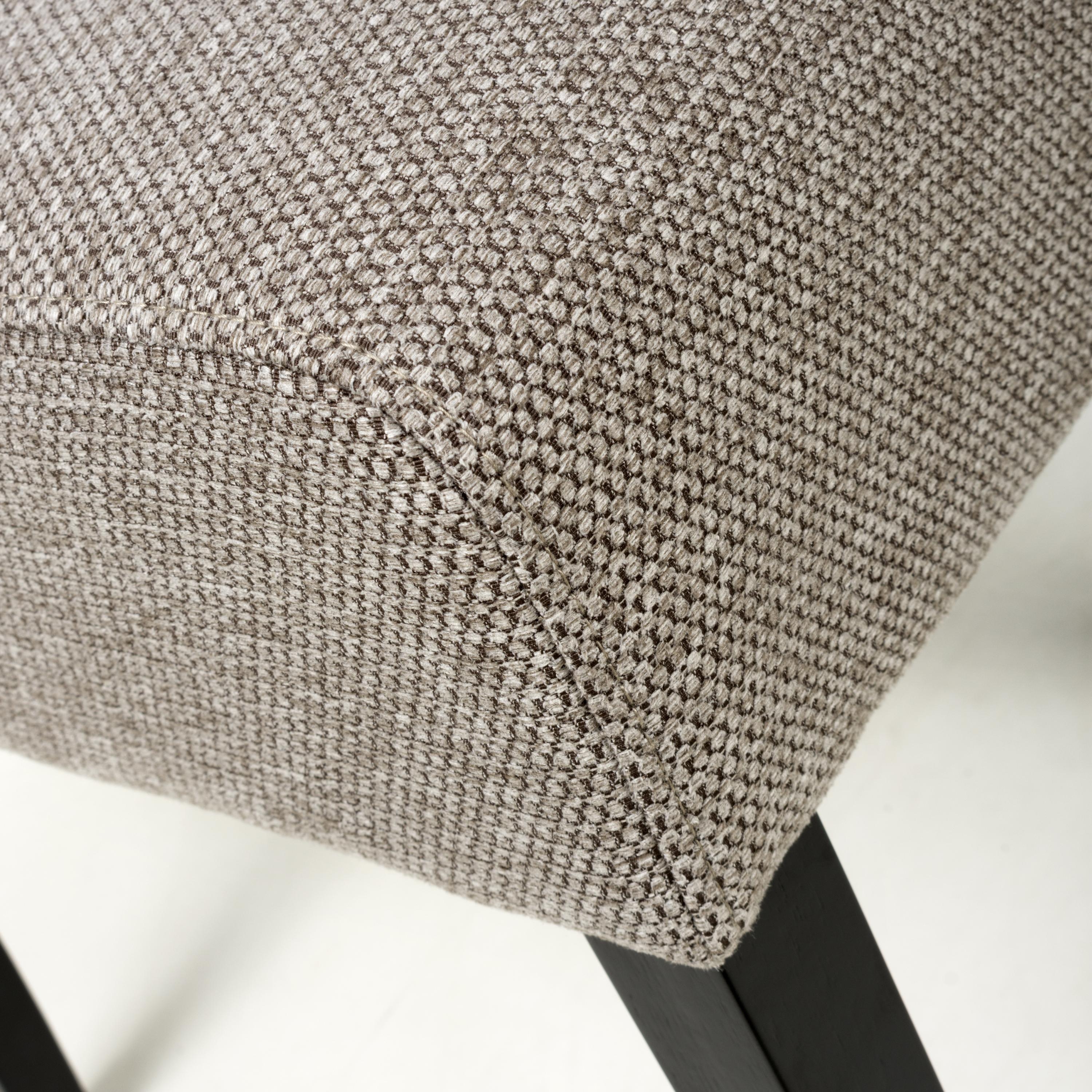 Mocha - Black - Shankar - Set of 2 Moseley Weave Mocha Dining Chairs - 5