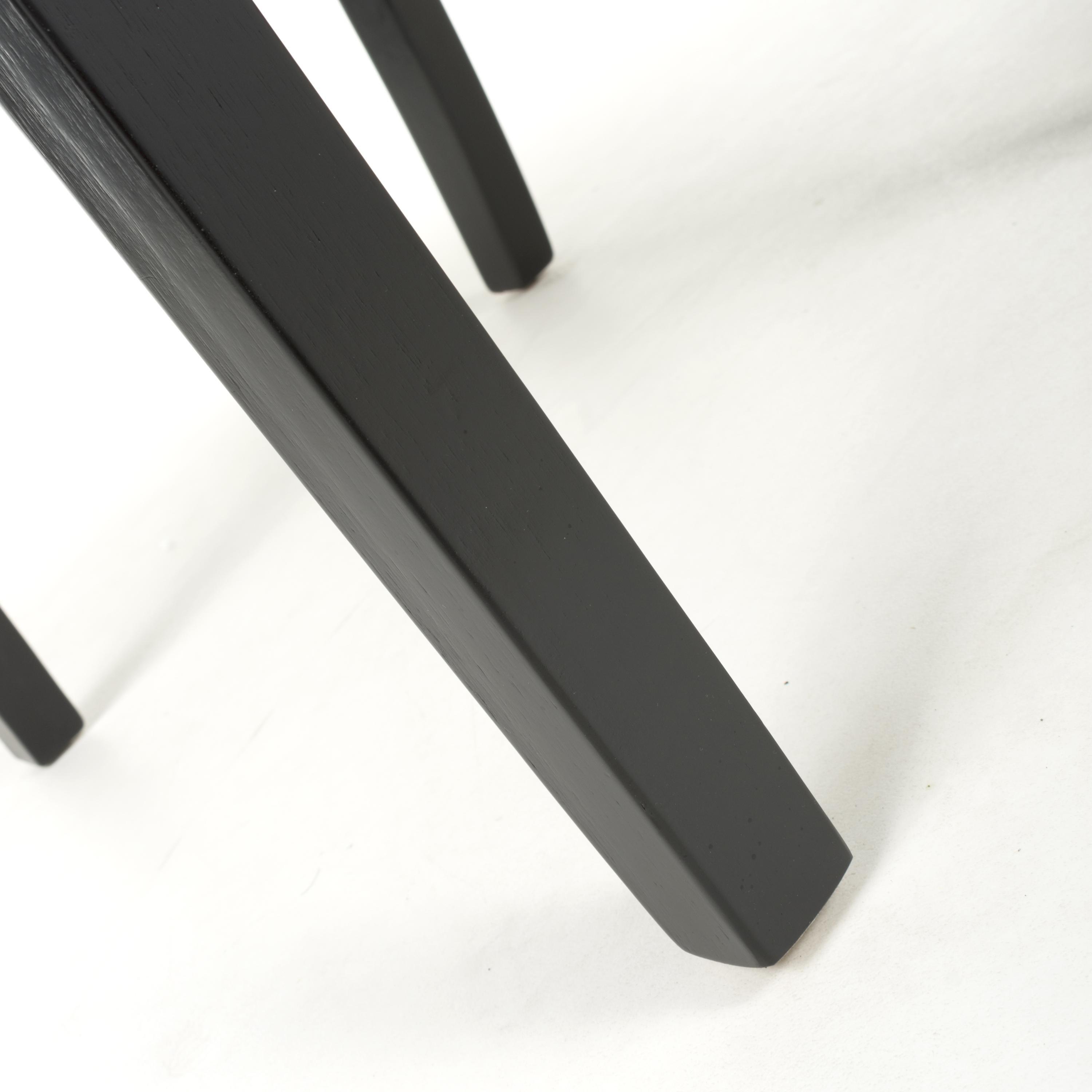 Mocha - Black - Shankar - Set of 2 Moseley Weave Mocha Dining Chairs - 6