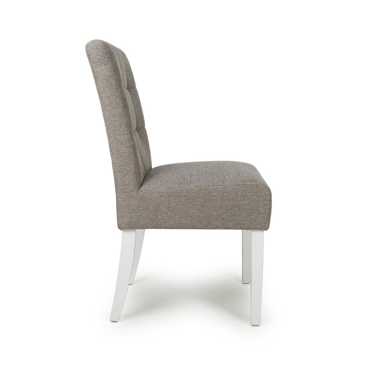 Mocha - White - Shankar - Set of 2 Moseley Weave Mocha Dining Chairs - 2