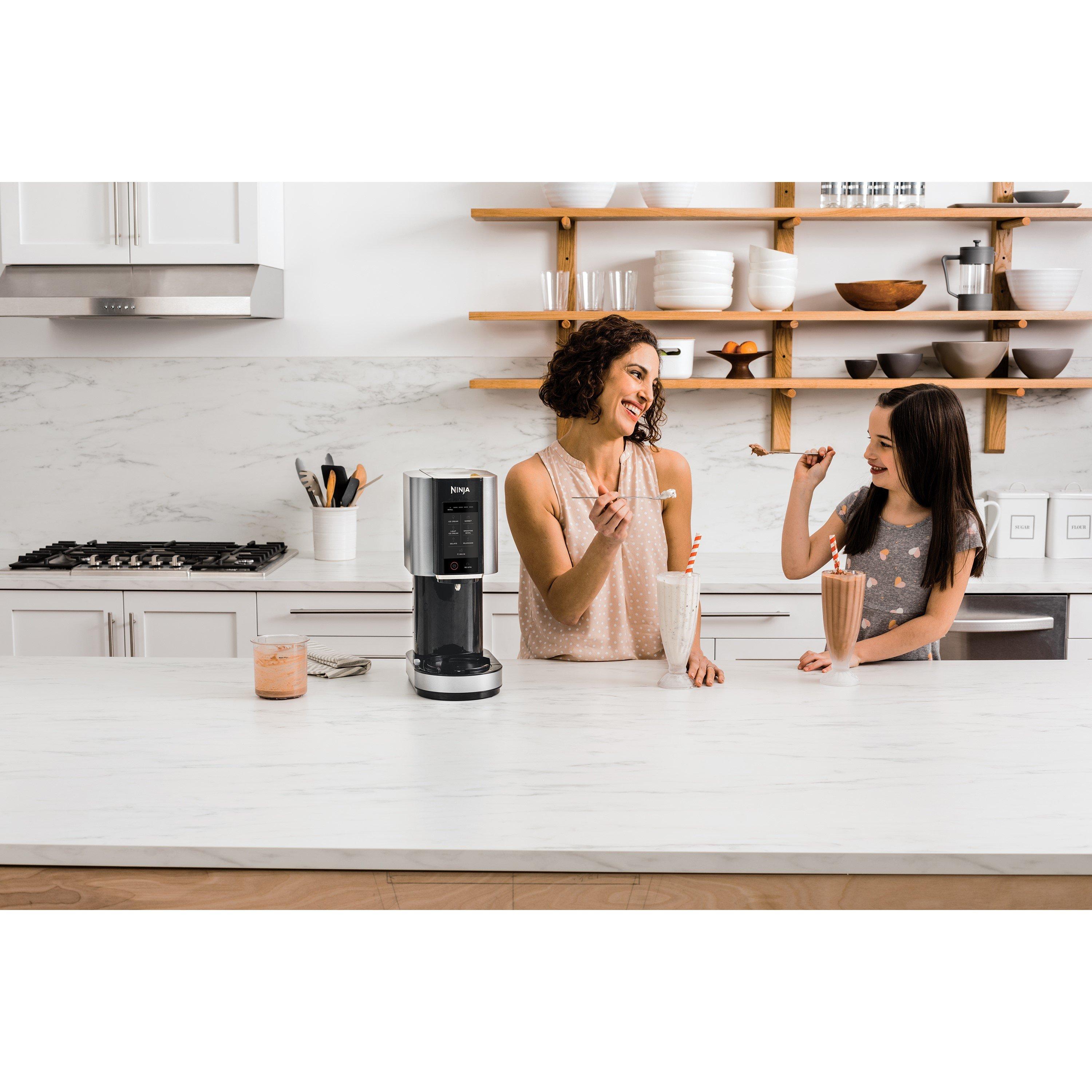 Silver / Black - Ninja - Ninja CREAMi Ice Cream & Frozen Dessert Maker - 3