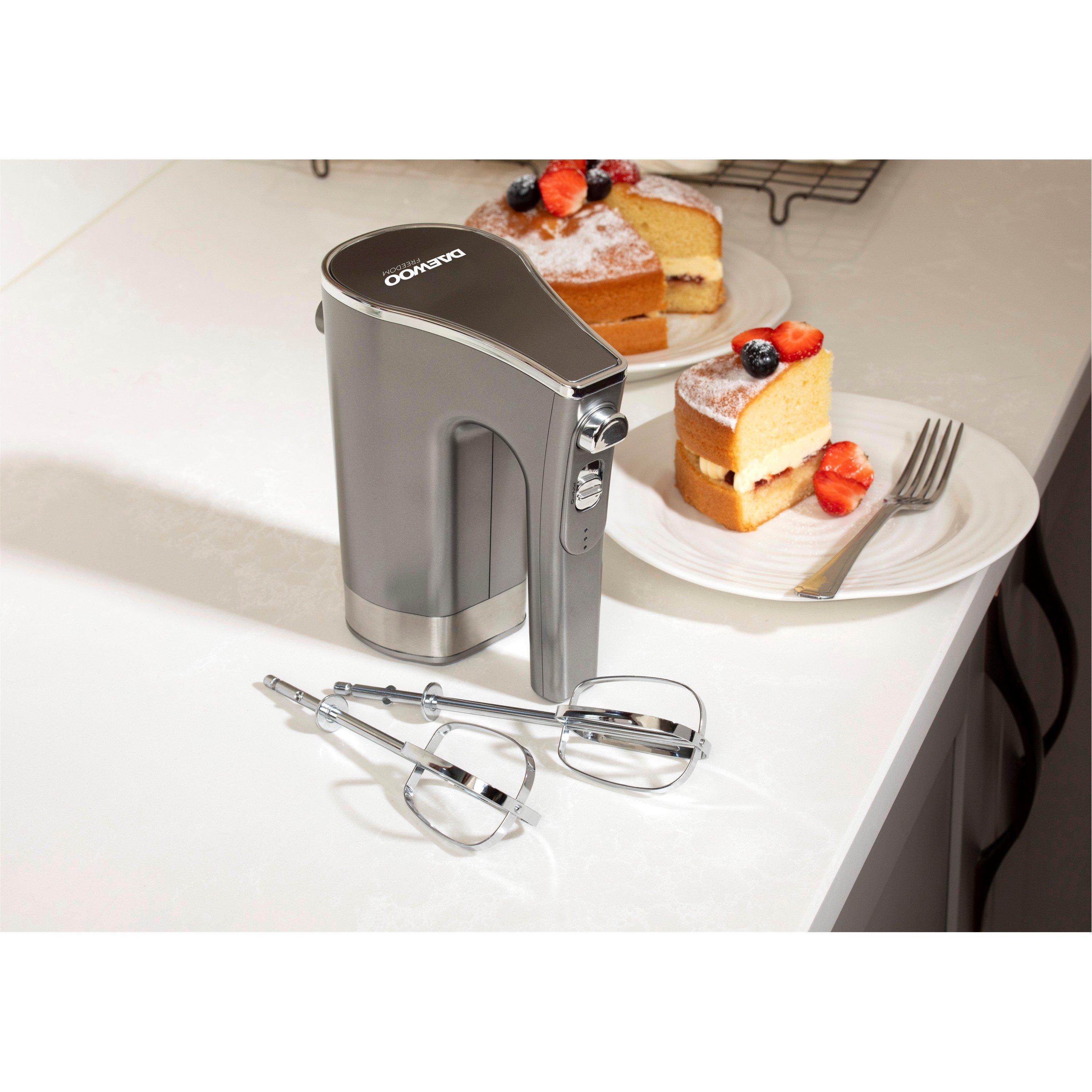Black - Daewoo Electricals - CORDLESS PRO HAND-HELD MIXER - 3