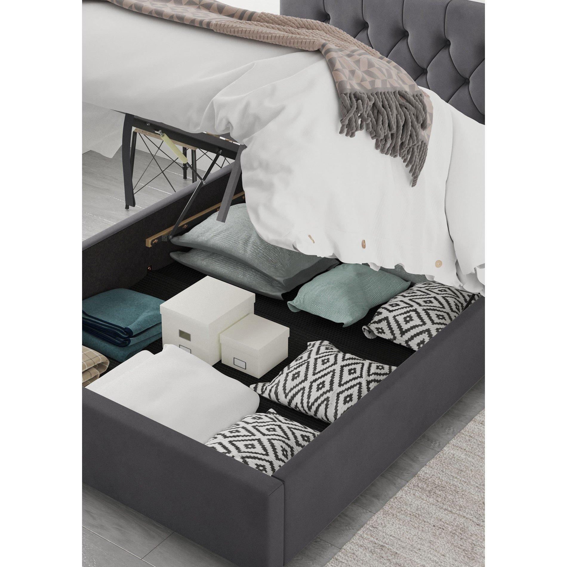 Steel - Aspire - Olivier Ottoman Storage Bed - 2
