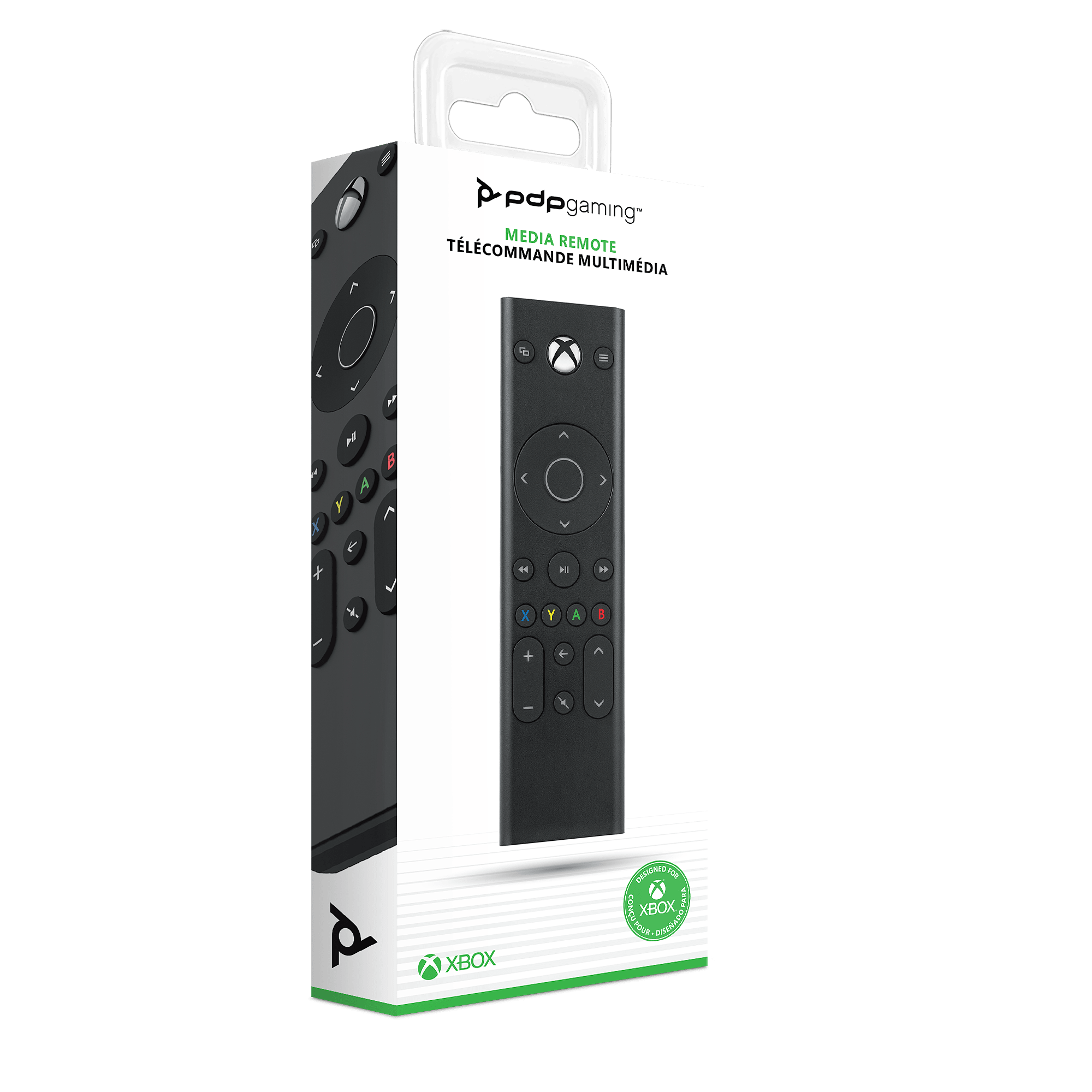Zwart - PDP - Media Remote for Xbox - 5