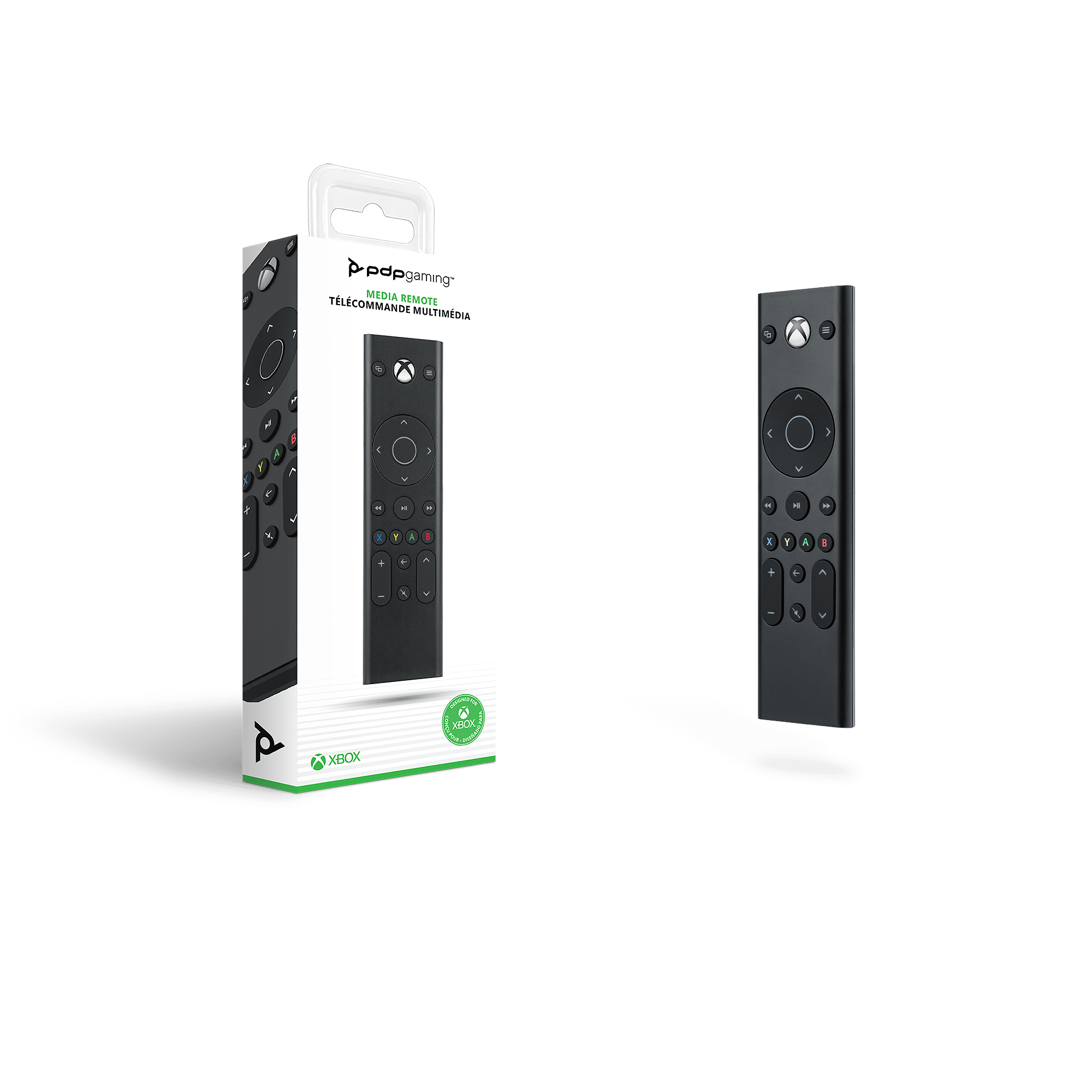 Zwart - PDP - Media Remote for Xbox - 6