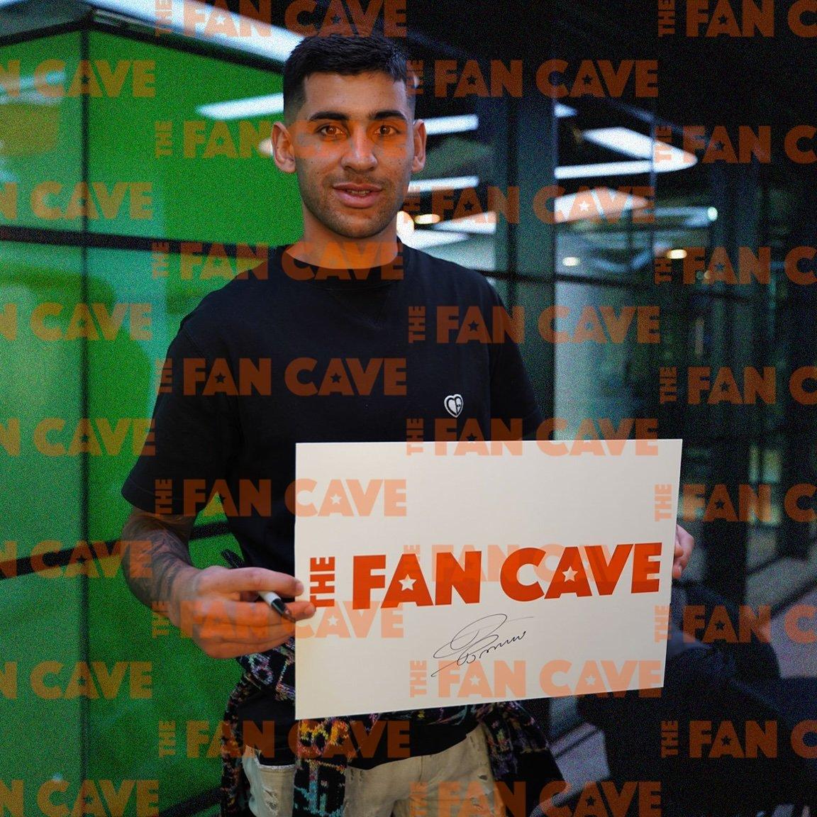 Blue - The Fan Cave - Cristian Romero Signed Argentina Deluxe Mount Fram - 2