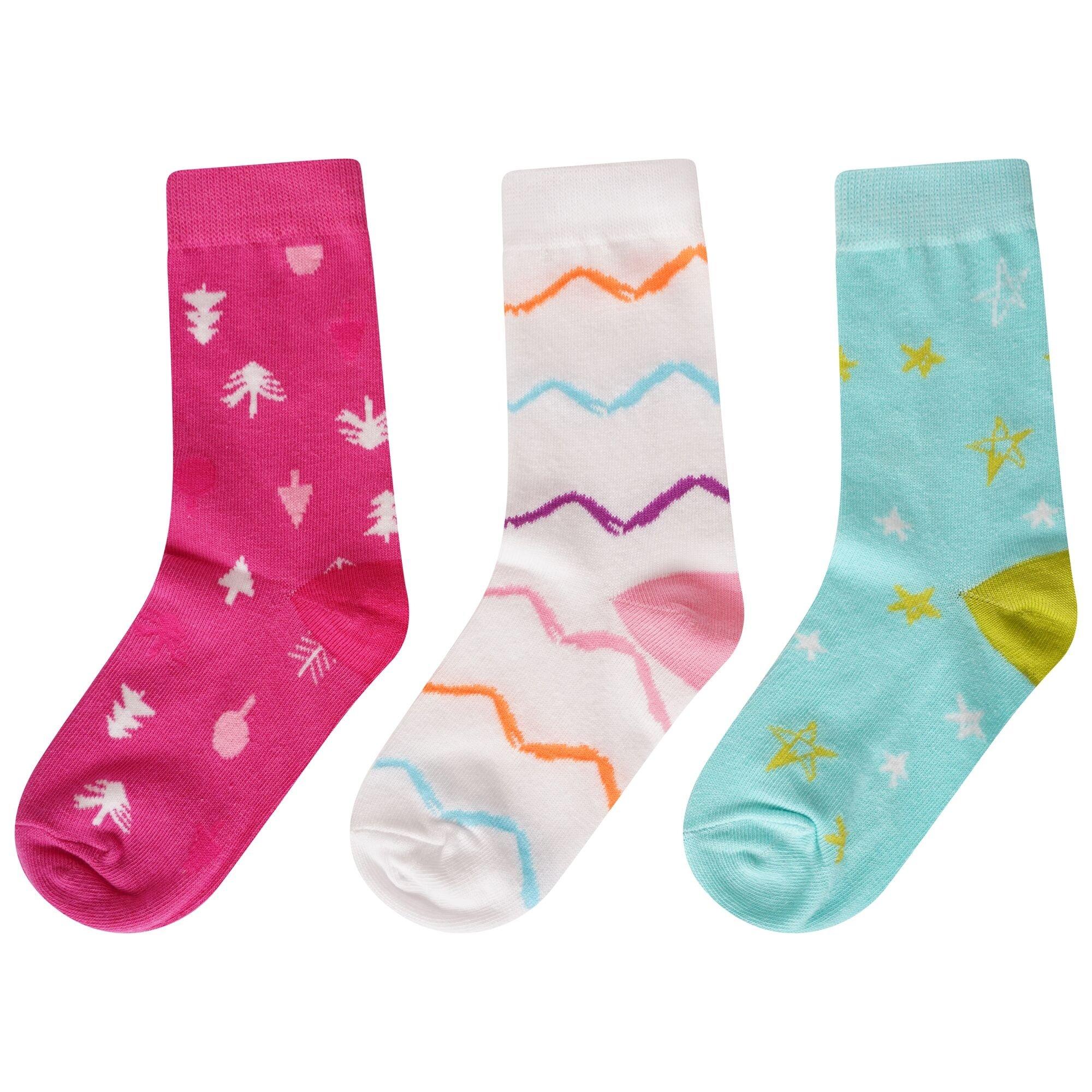 Elecblu/Lemn - Dare 2b - Kids' Curiosity Socks - 2