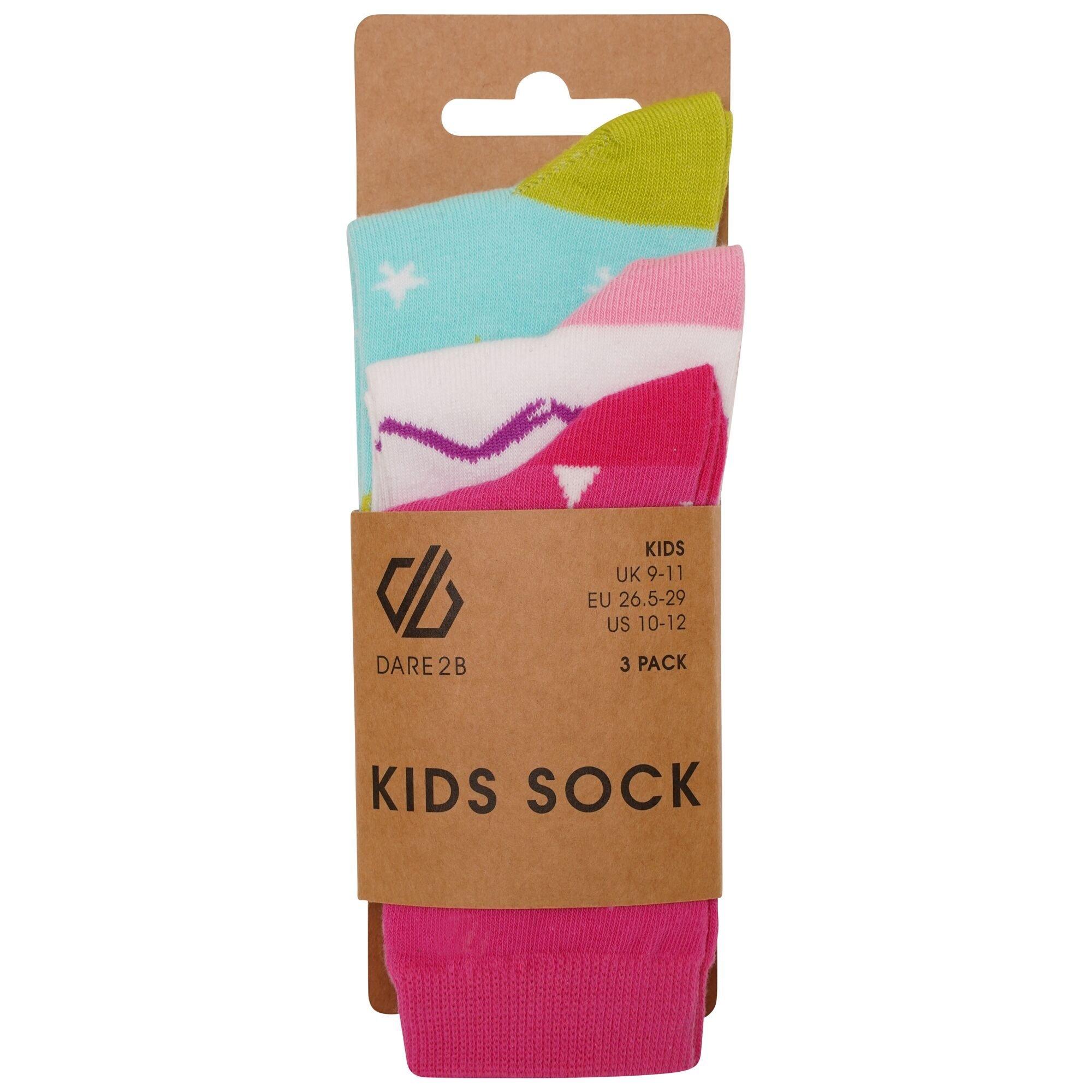 Elecblu/Lemn - Dare 2b - Kids' Curiosity Socks - 3