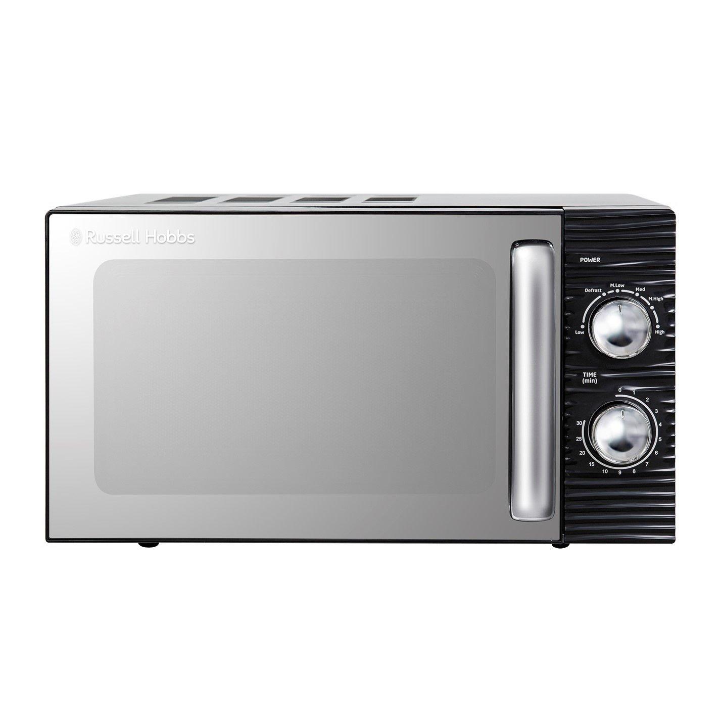 Black - Russell Hobbs - RHM1731B 17L Manual Microwave - 1