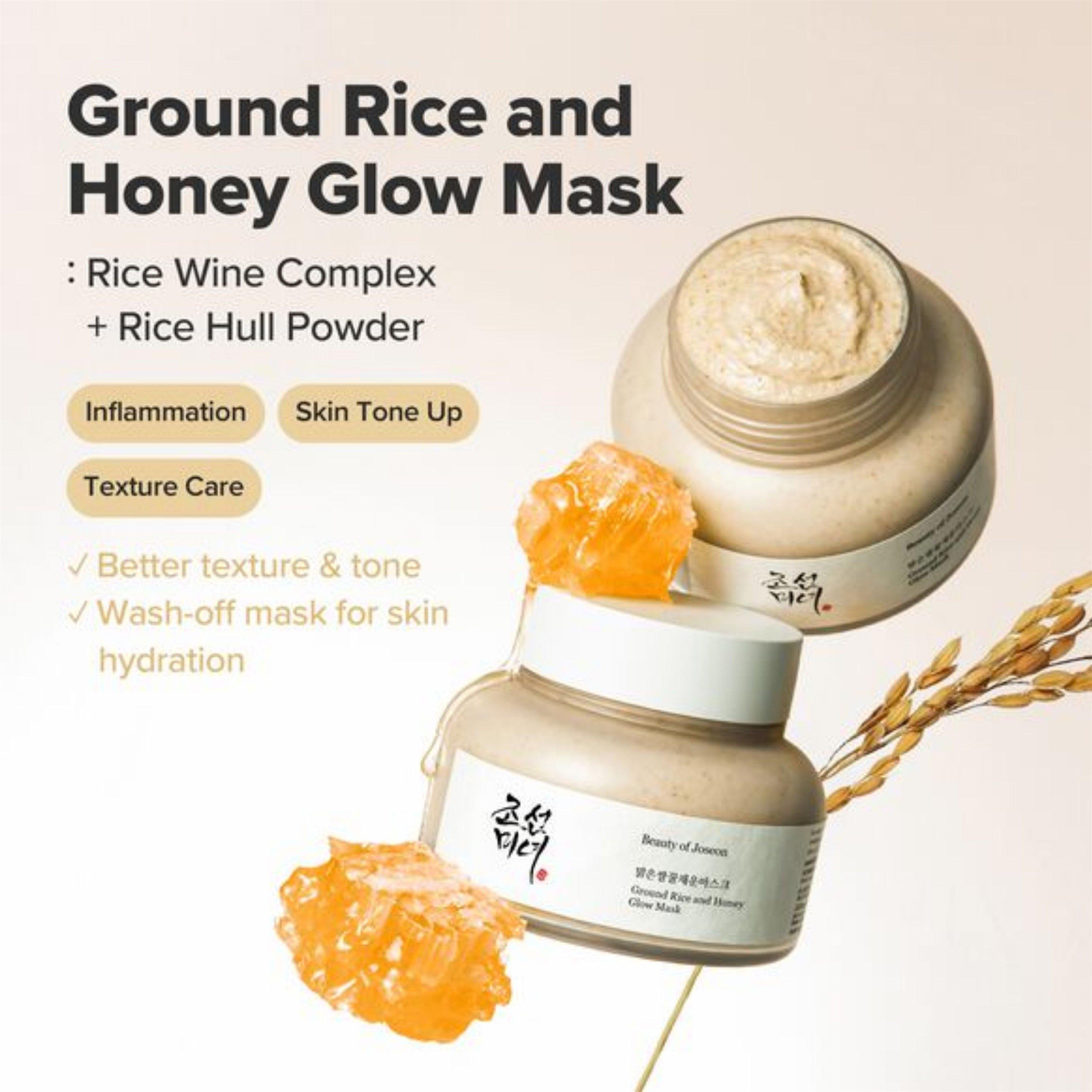 None - Beauty of Joseon - Ground Rice And Honey Glow Mask 150ml - 3