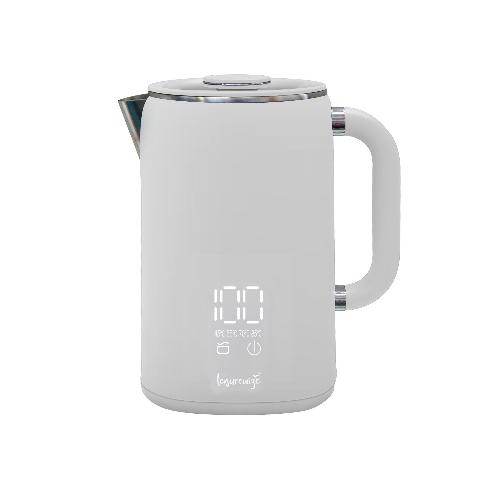 Grey - Streetwize - Sleek LED Kettle Grey - 1