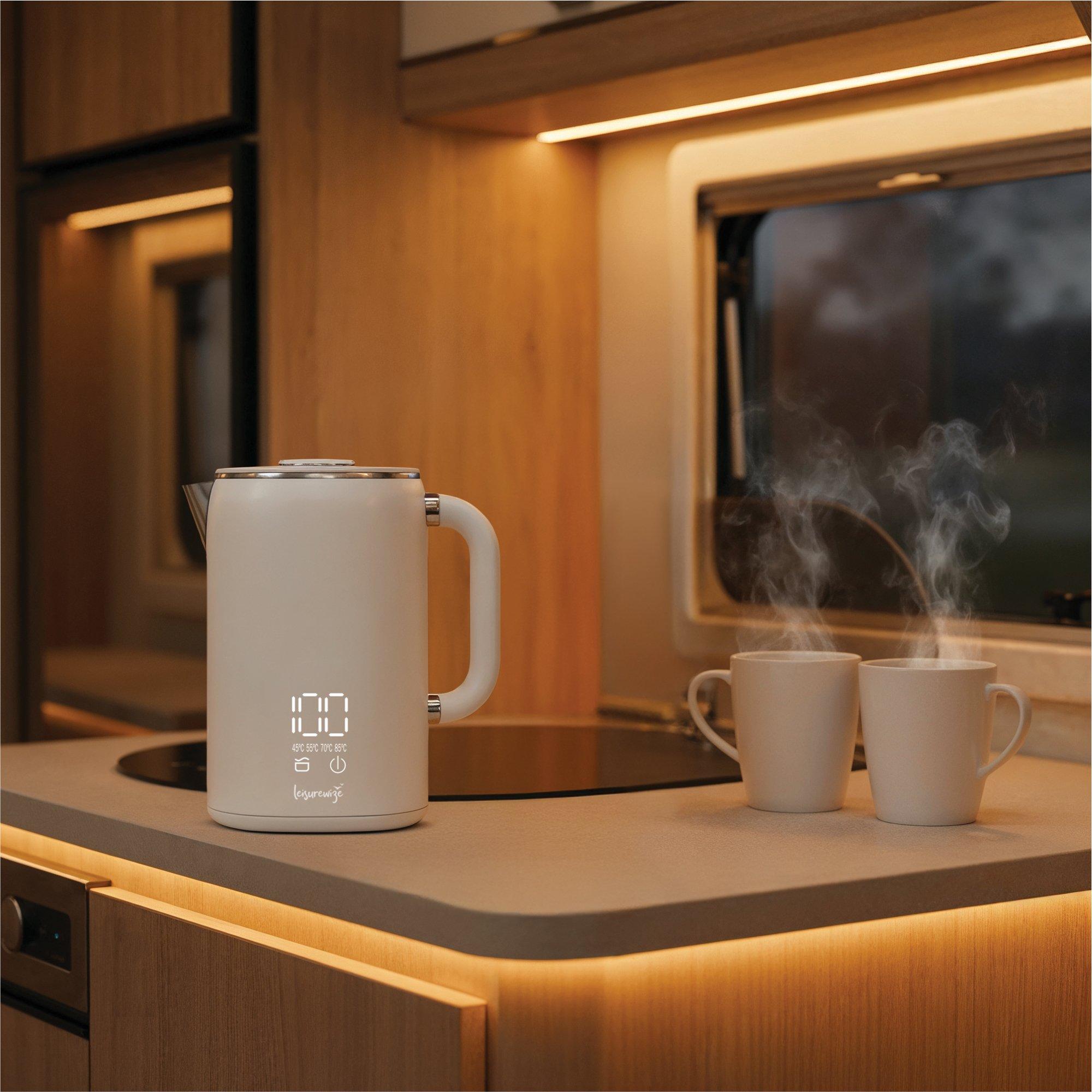 Grey - Streetwize - Sleek LED Kettle Grey - 4