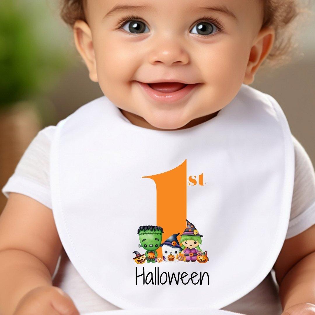 White - Aye Do Gifts - My 1st Halloween Baby Bib 5150-BBYbib - 1