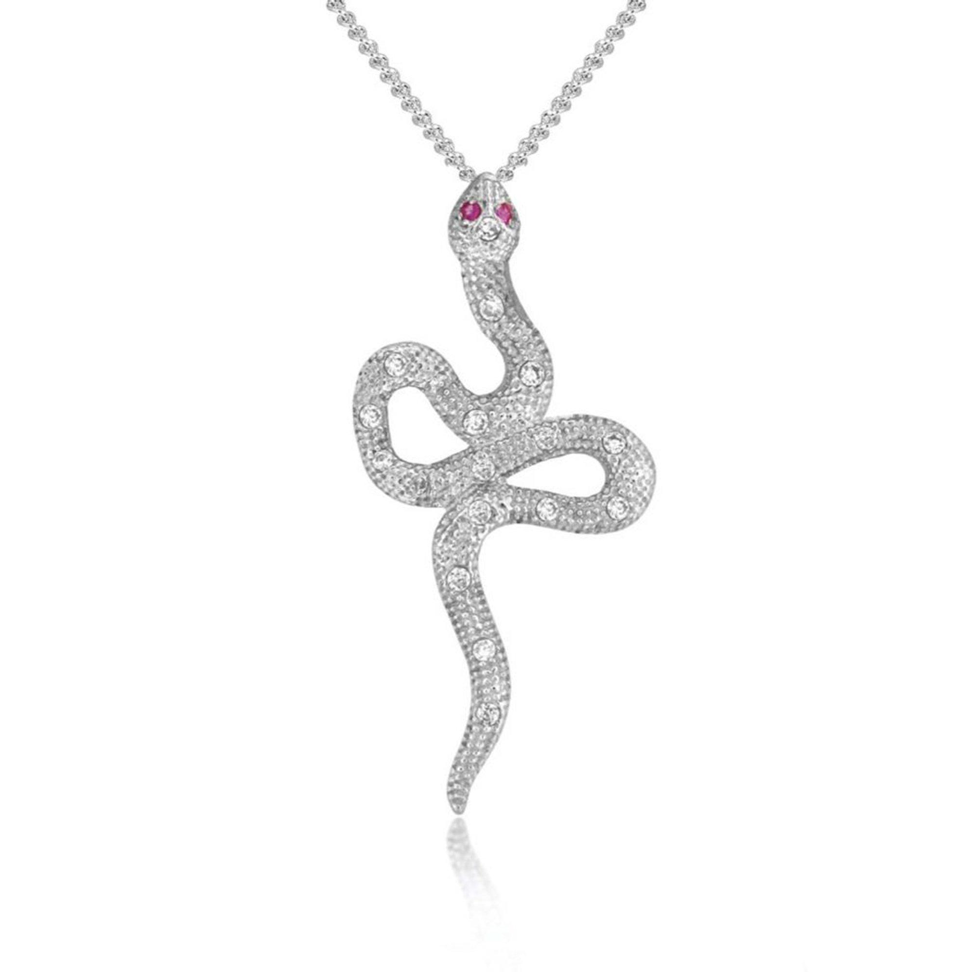 Silver - Espree - Espree Silver Serpent Pendant