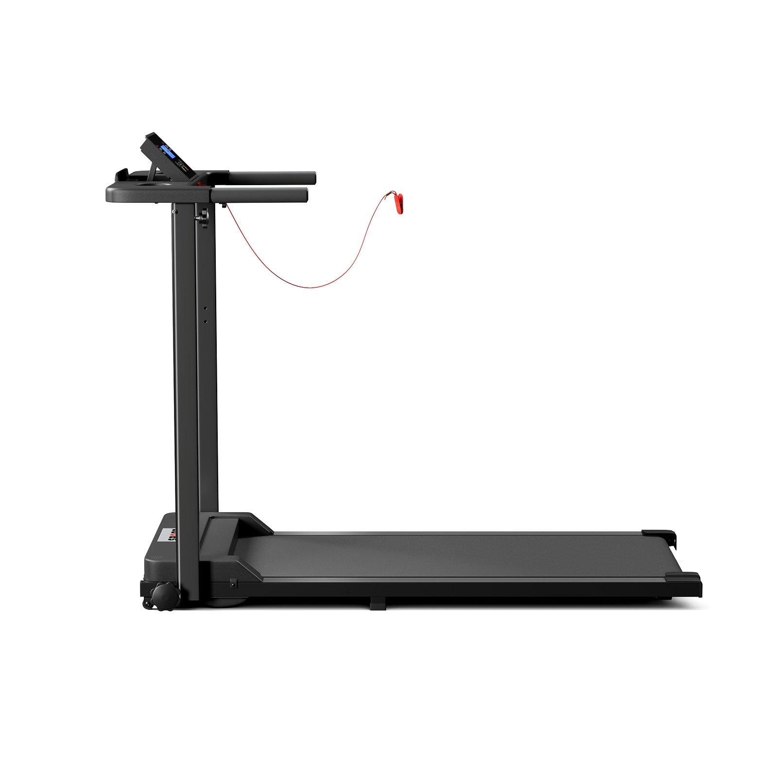 Black - LIFE IDEAS SPORT - Folding Protective Indoor Treadmill - 3