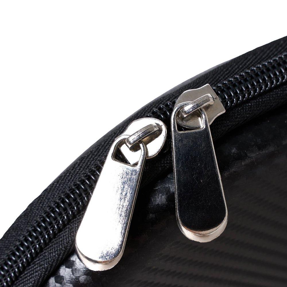 Black - LIFE IDEAS SPORT - Portable Badminton Racket Bag with Shoulder Strap - 8