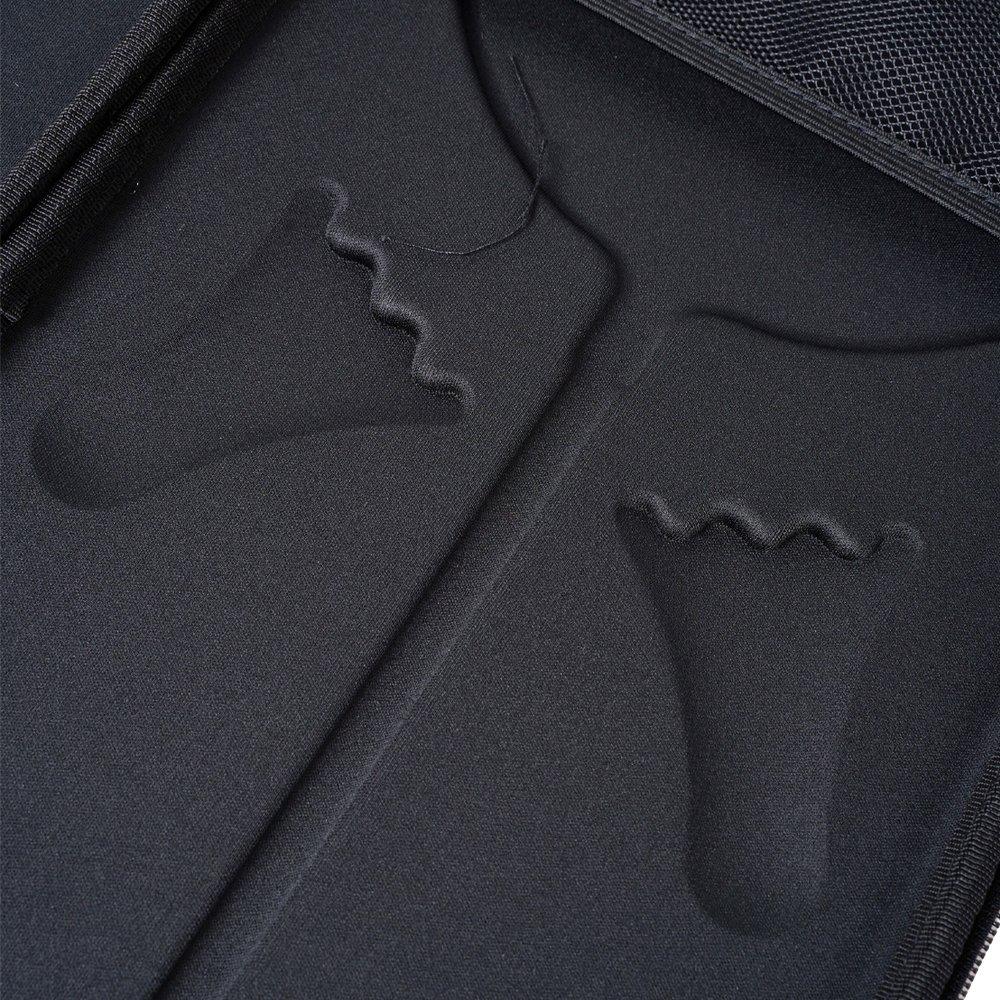 Black - LIFE IDEAS SPORT - Portable Badminton Racket Bag with Shoulder Strap - 10