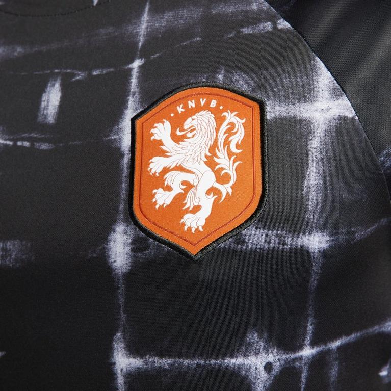 Noir/Blanc - Nike - Netherlands Pre Match Top 2022 2023 Mens - 4