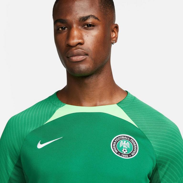 Vert - Nike - Nigeria Strike Men's  Dri-FIT Short-Sleeve Soccer Top - 5