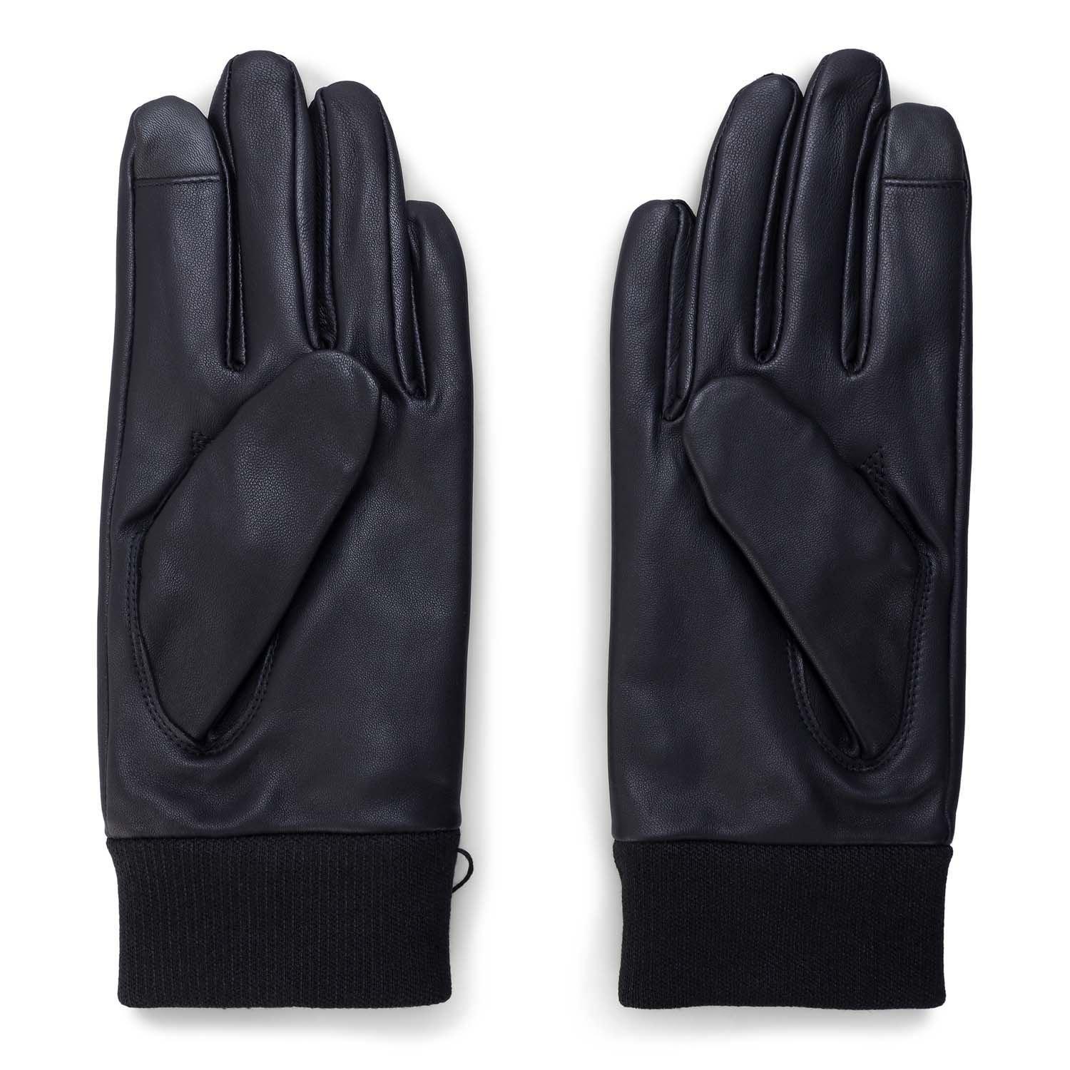 Dark Blue - Boss - Hyden 1 Leather Gloves - 2