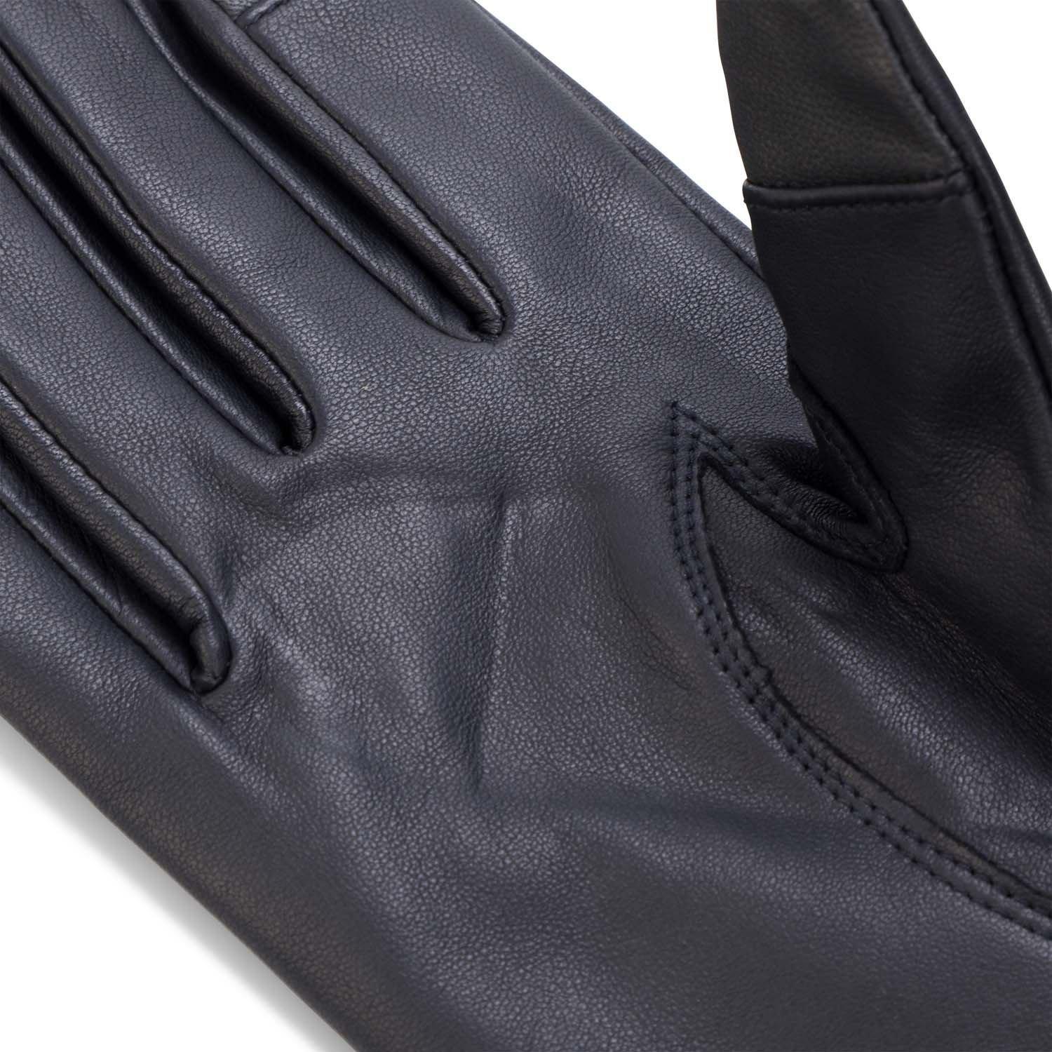 Dark Blue - Boss - Hyden 1 Leather Gloves - 5
