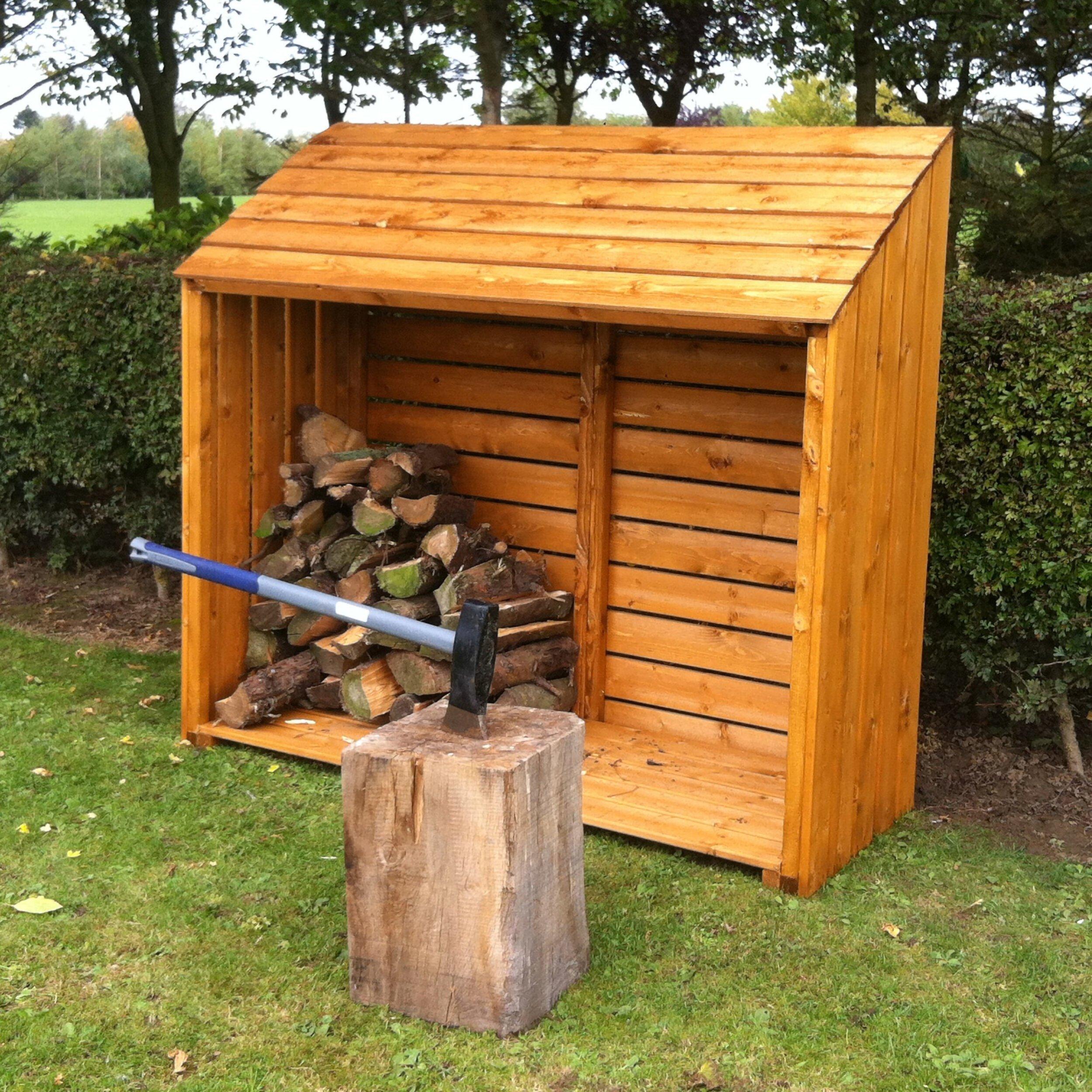 Wood - Shire - Small Log Store - 5