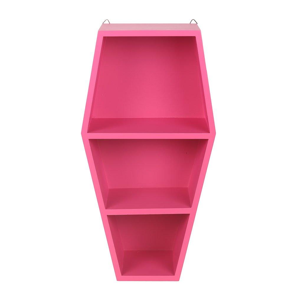 Pink - Something Different - Small Hot Pink Coffin Shelf - 3