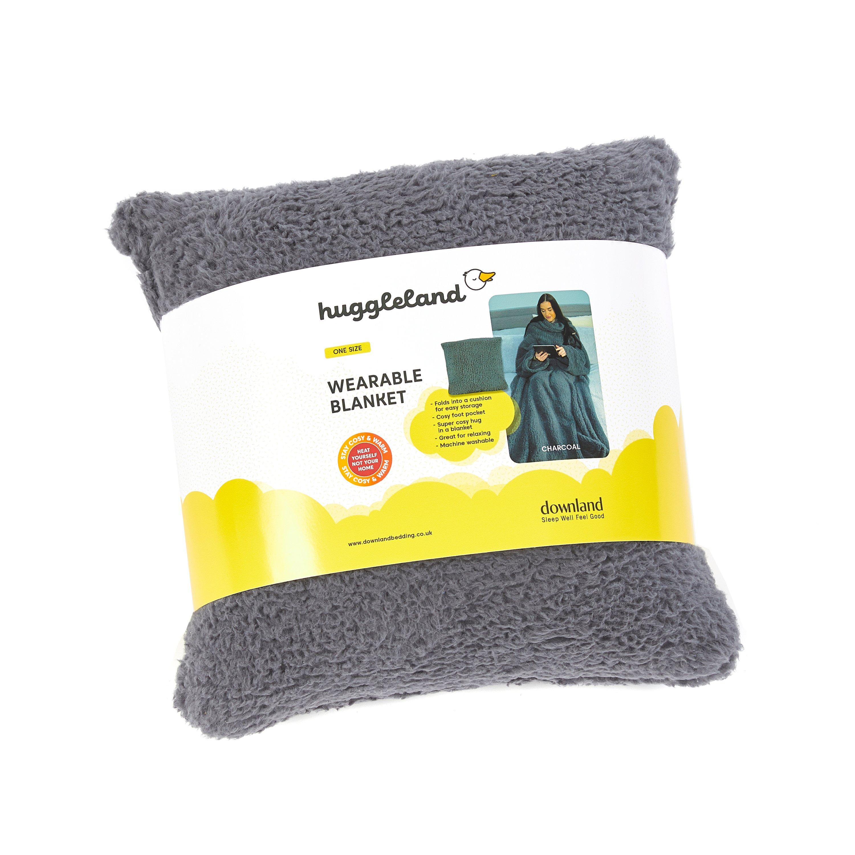 Charcoal - Downland - Wearable Relaxing Blanket - 6