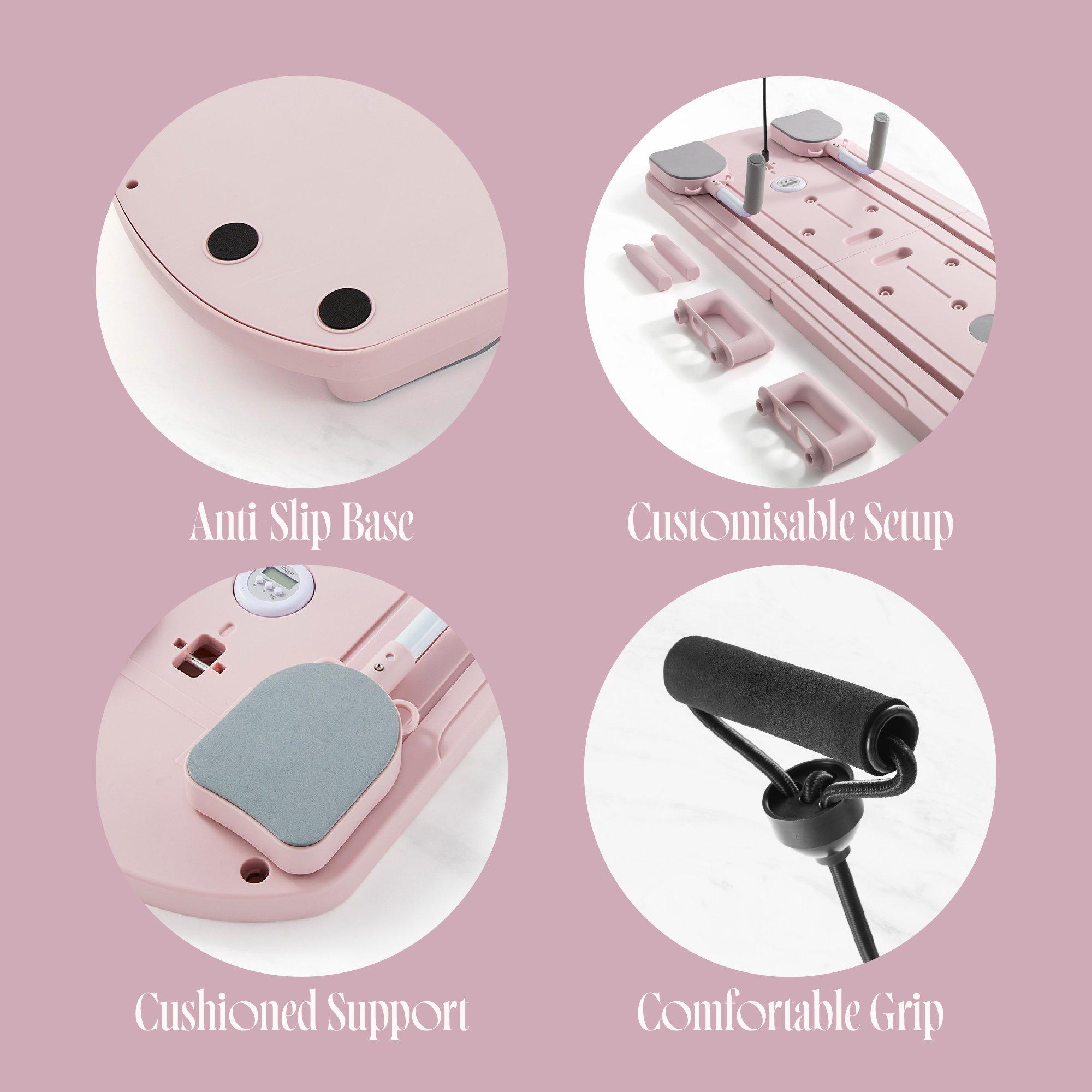 Pink - Myga - Myga Pilates Reformer Set - 4