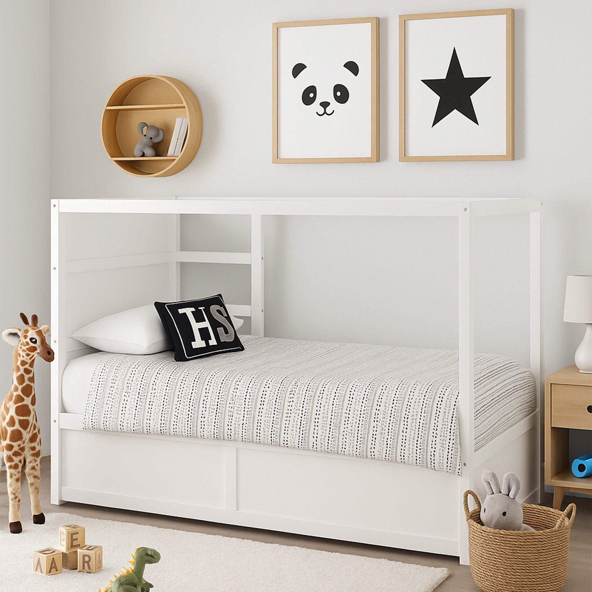 White - Aspire - Hideout Reversible Midsleeper Wooden Children's Be - 2