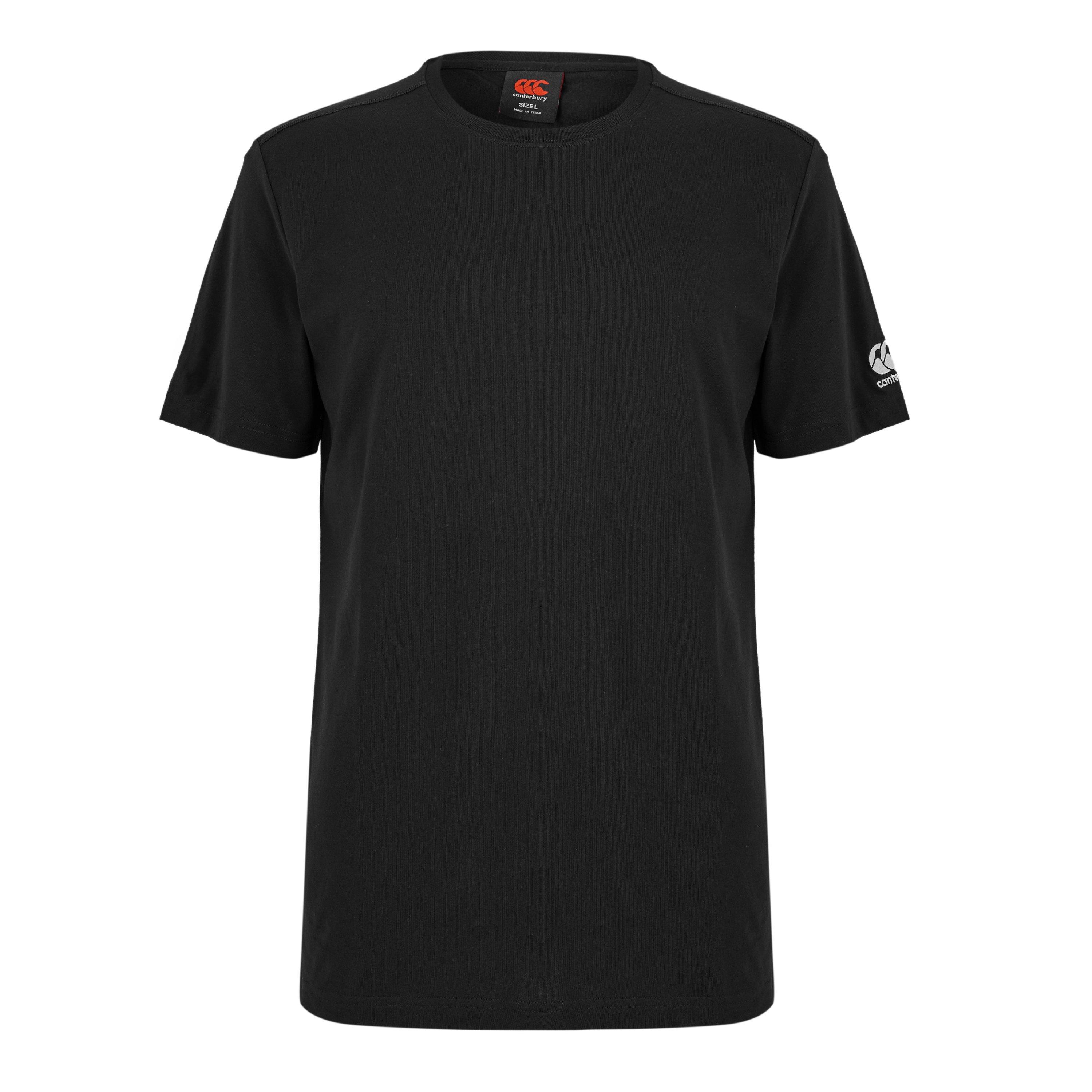 Black - Canterbury - Men's Club Dry Short Sleeve T-Shirt - 1