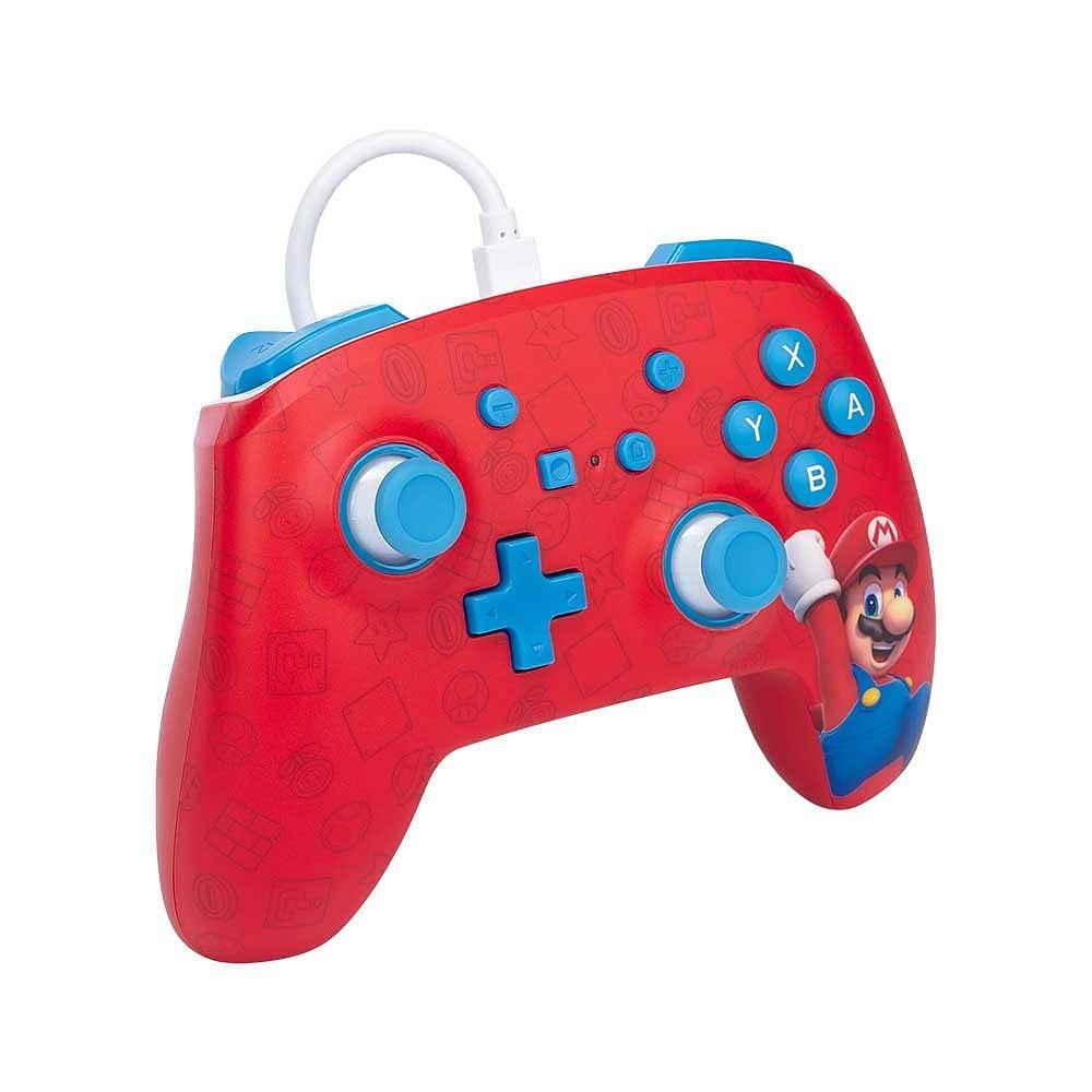 Woo-Hoo Mario - PowerA - Switch Enhanced Wired Controller - Woo-hoo! Mario - 3