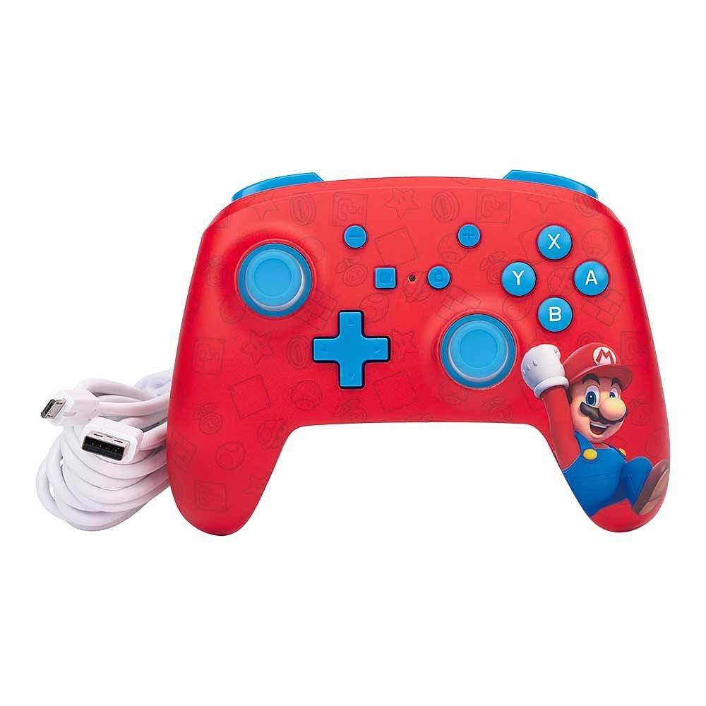 Woo-Hoo Mario - PowerA - Switch Enhanced Wired Controller - Woo-hoo! Mario - 10