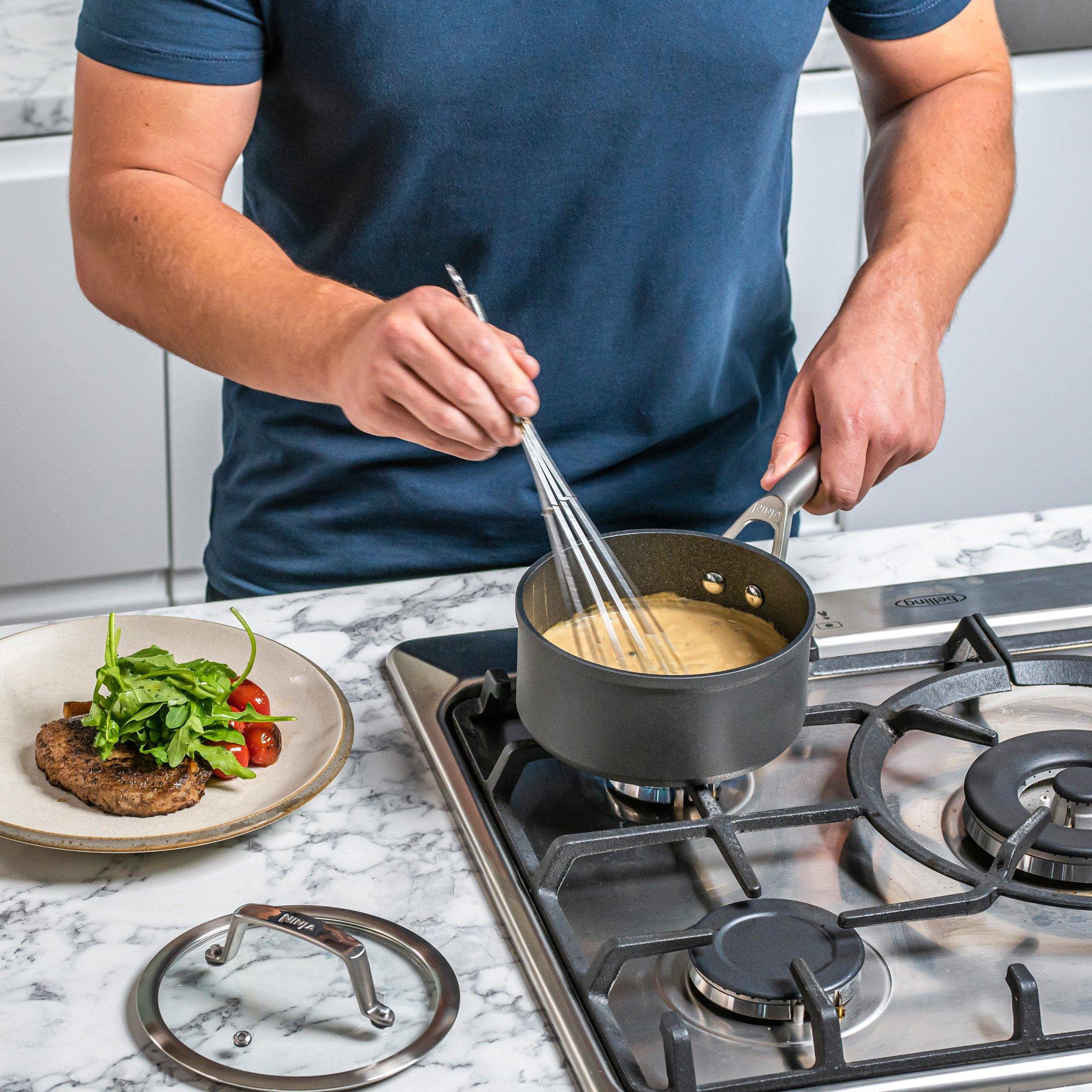 Grey - Ninja - Ninja Foodi ZEROSTICK 5-Piece Pan Set - C35000UK - 3