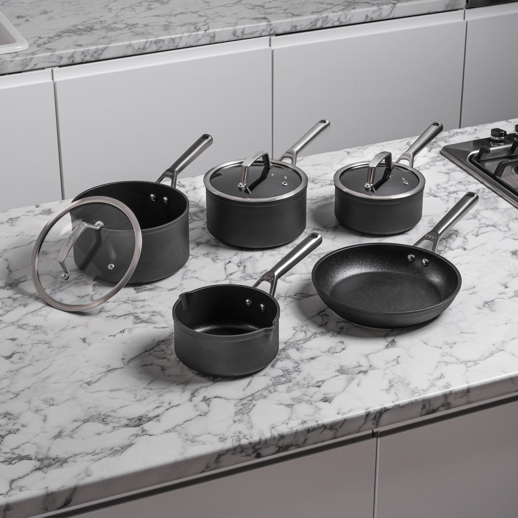 Grey - Ninja - Ninja Foodi ZEROSTICK 5-Piece Pan Set - C35000UK - 9