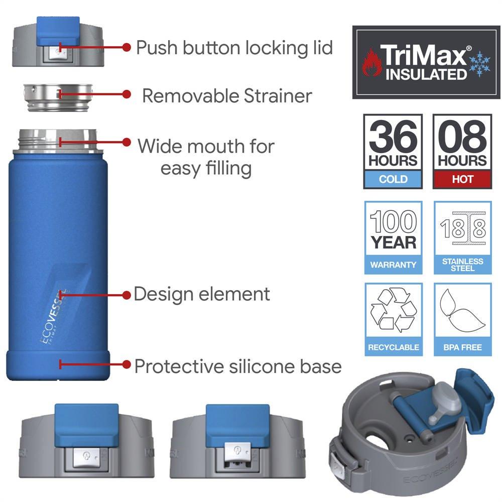 Silver Express - Ecovessel - The Perk - 600ml - 3