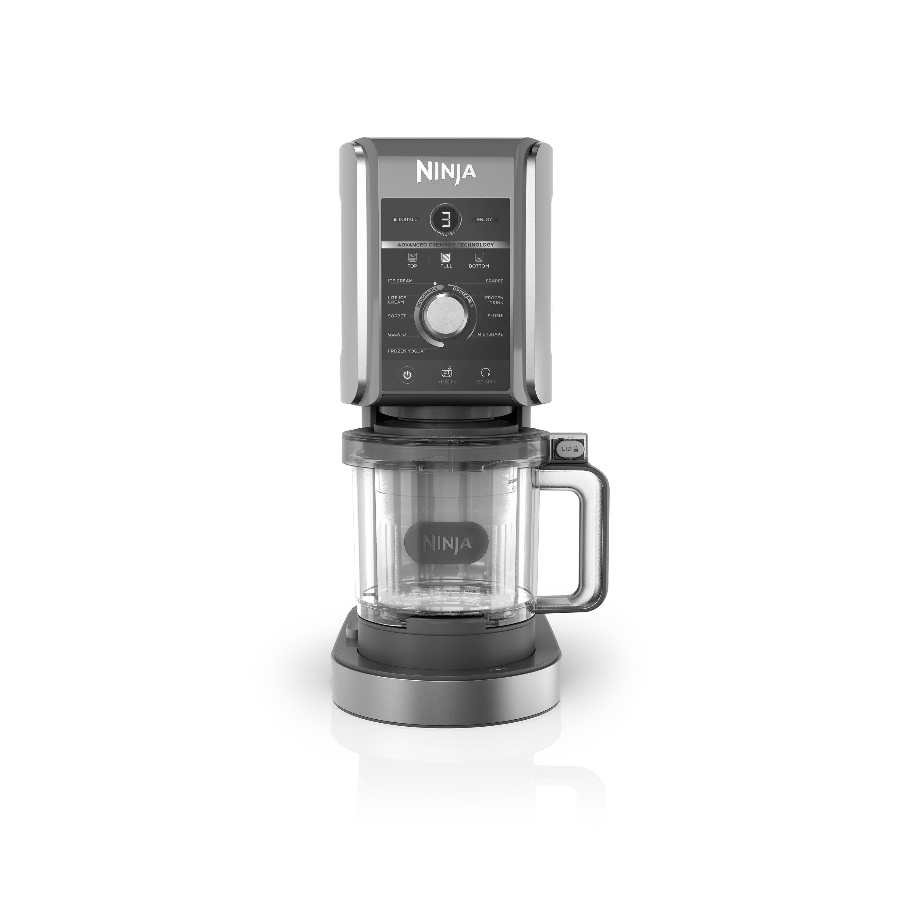 Silver / Black - Ninja - CREAMi Ice Cream and Frozen Drink Maker - 1