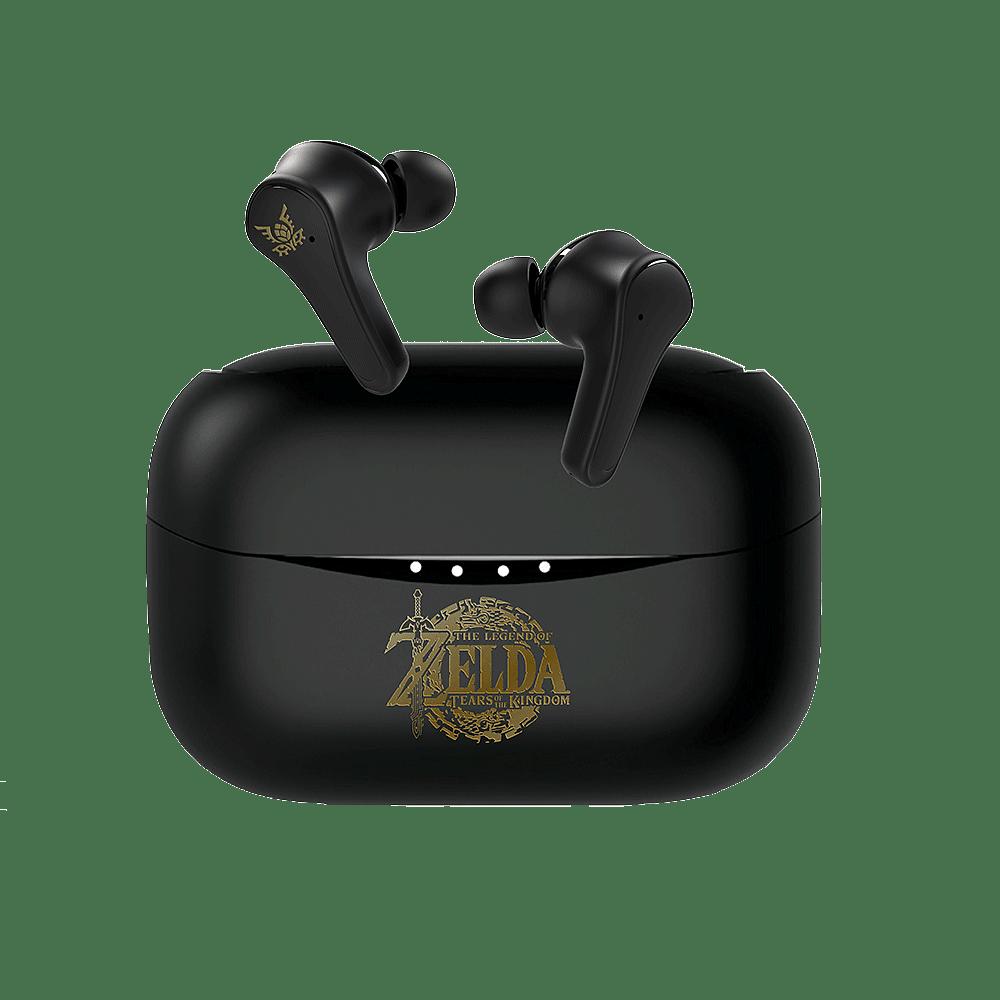 White - OTL Technologies - Zelda TOTK True Wireless Earpods - Black - 1
