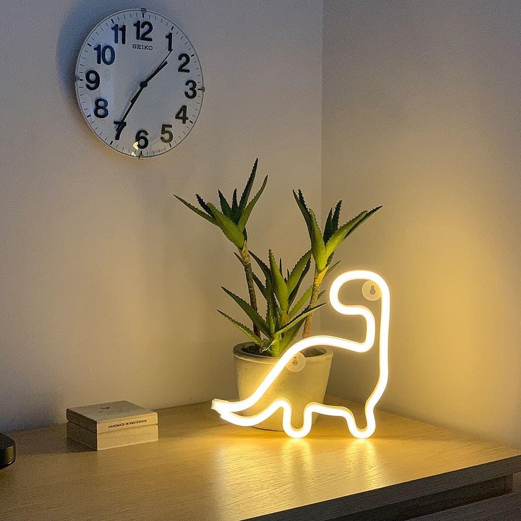 Dino 2 - Litely - Dino 2 – Warm white Neon LED light - 2